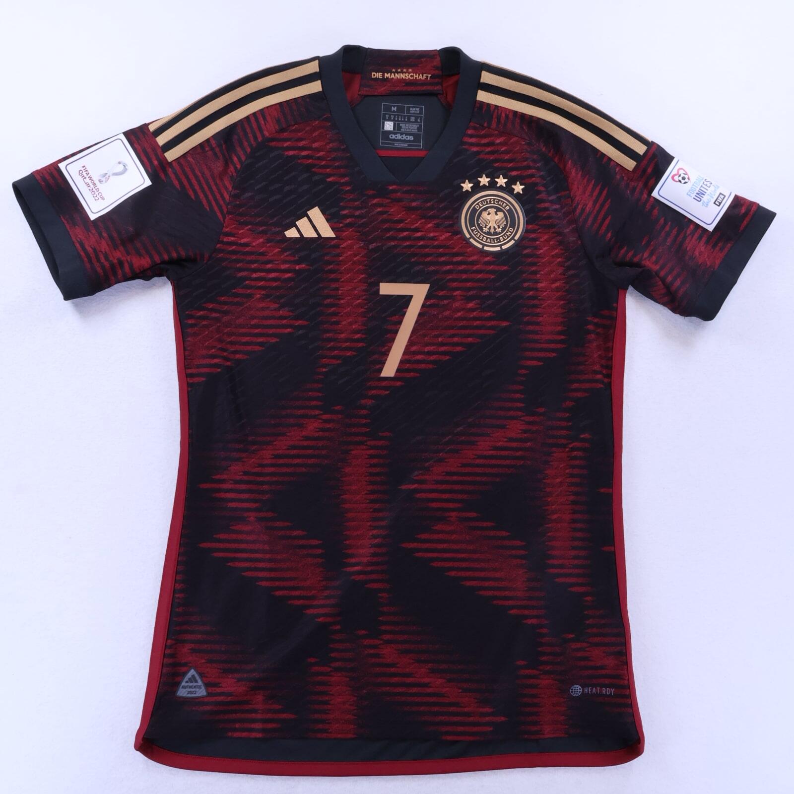 *MINT* Germany Havertz #7 2023/22 Away Shirt - Player Issue - M