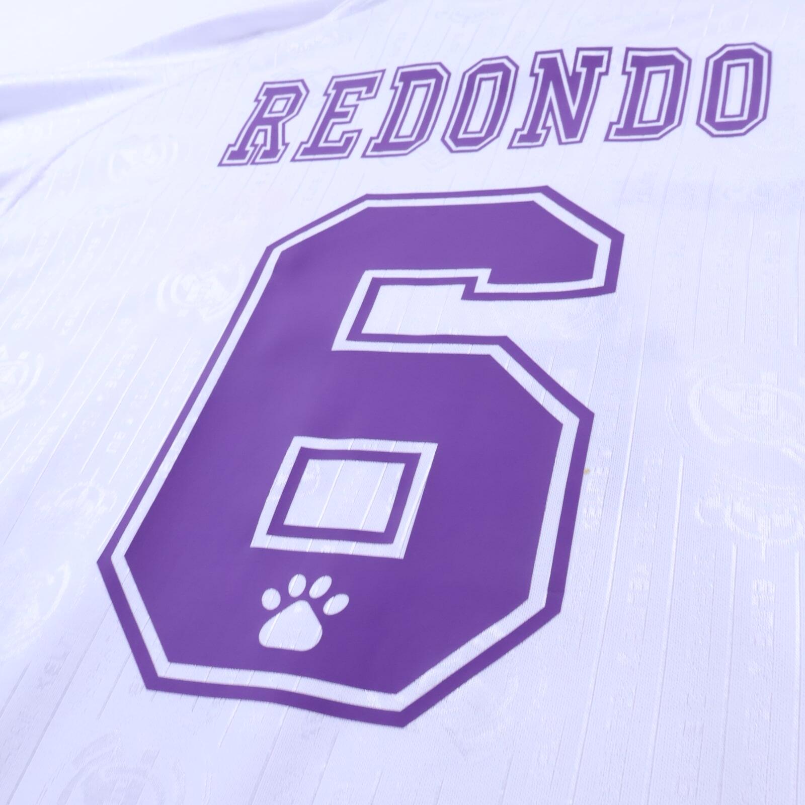 Real Madrid Redondo #6 1994/96 Home Shirt - XL