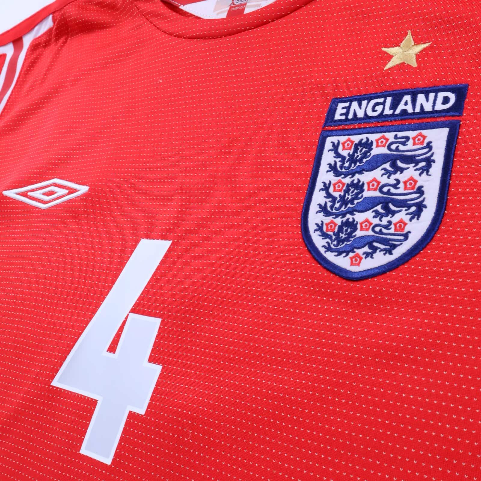 England Gerrard #4 2004/06 Away Shirt - L