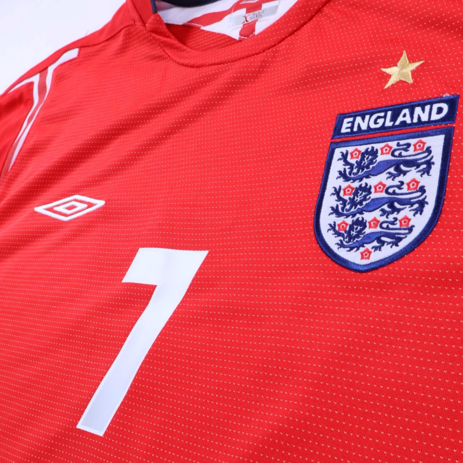 England Beckham #7 2004/06 Away Shirt - XL