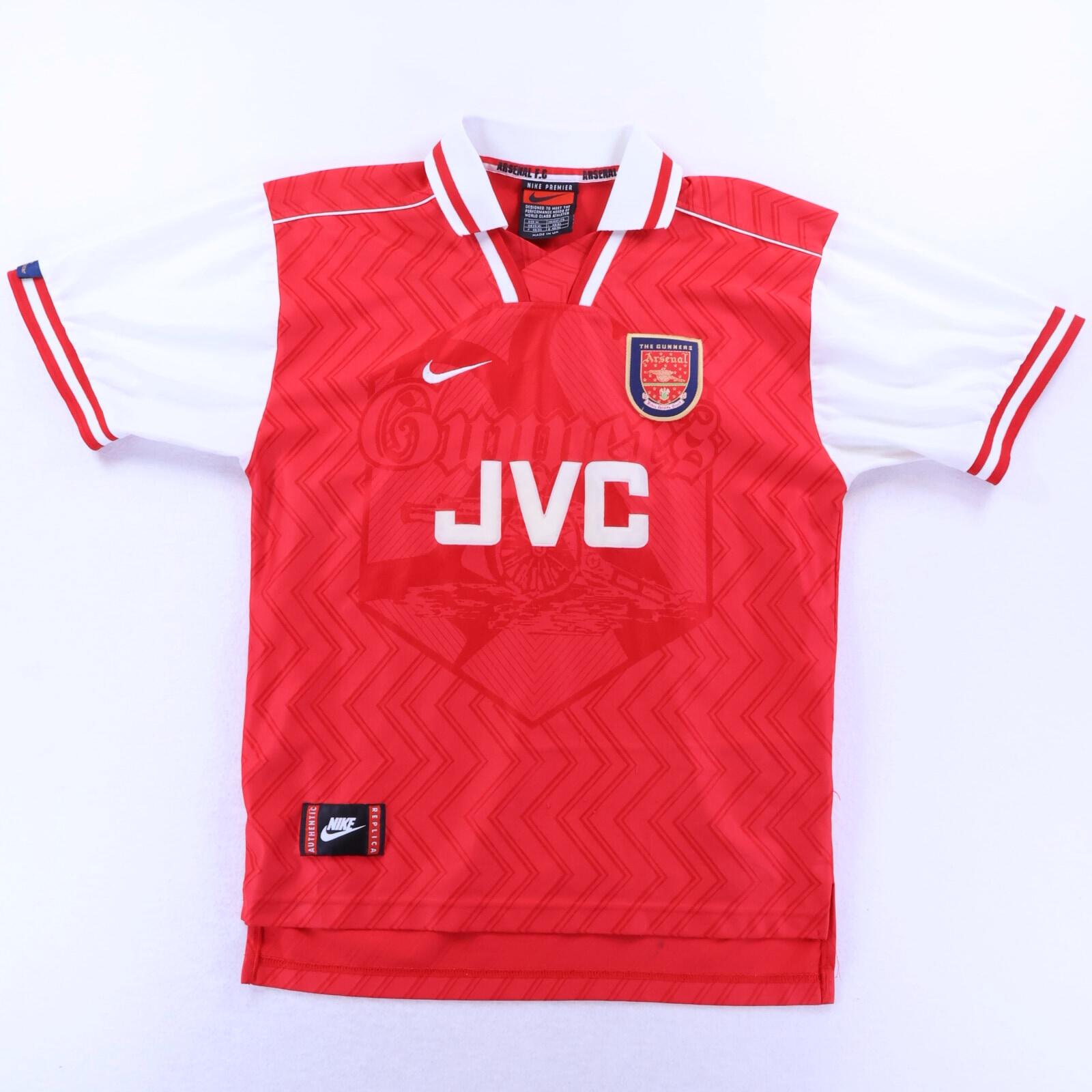 Arsenal Viera #4 1996/97 Home Shirt - M