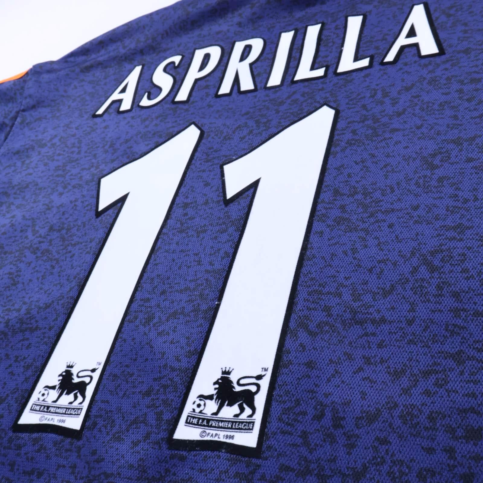 Newcastle United Asprilla #11 1997/98 Away Shirt - L