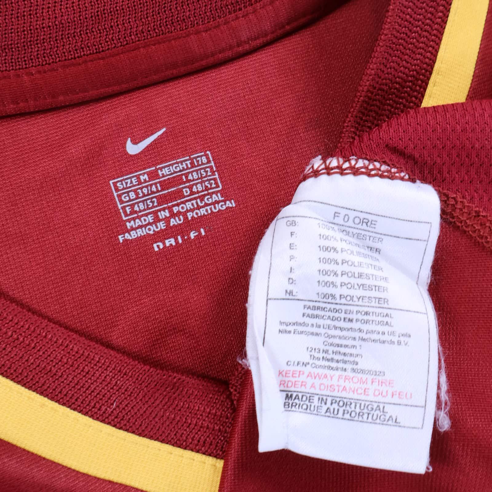 Portugal Figo #7 2000/02 Home Shirt - M