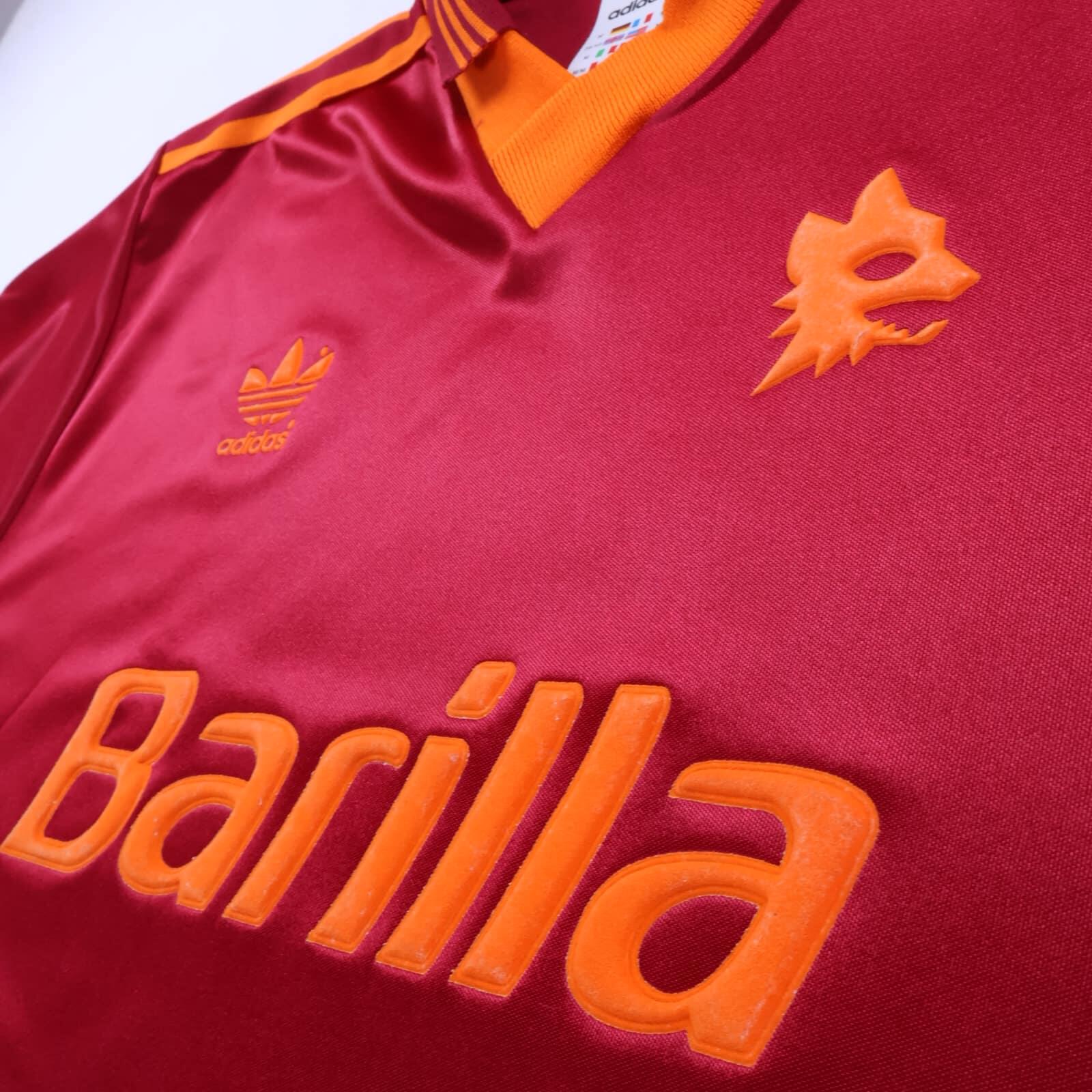 *MINT* As Roma 1992/94 Home Shirt - M
