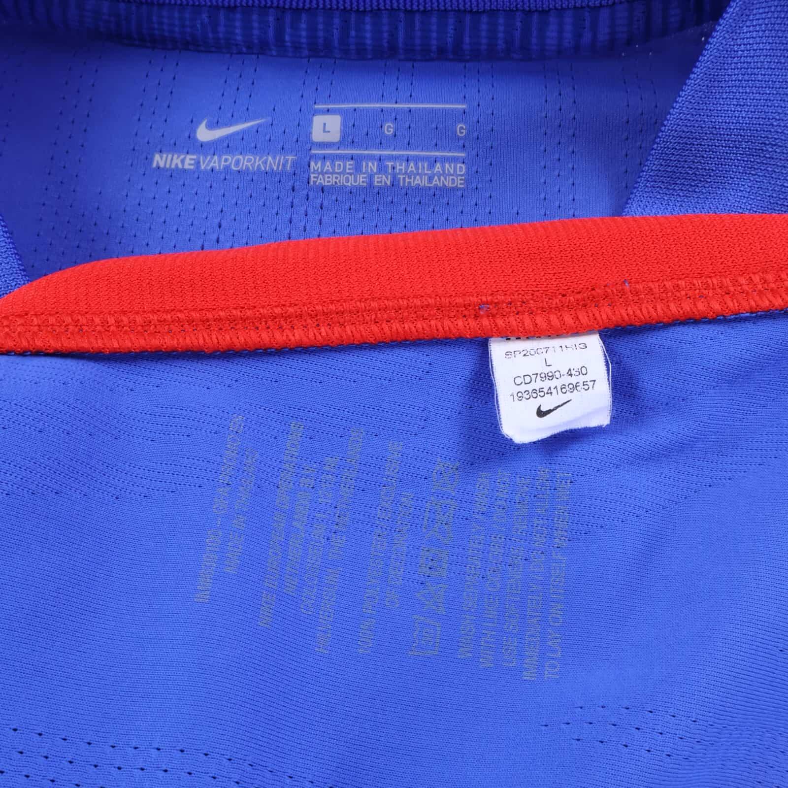 England #3 2020/21 Away Shirt - Player Issue - L