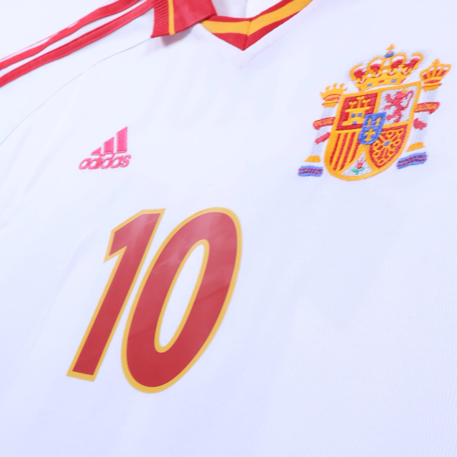 Spain Raul #10 2000/02 Third Shirt - L