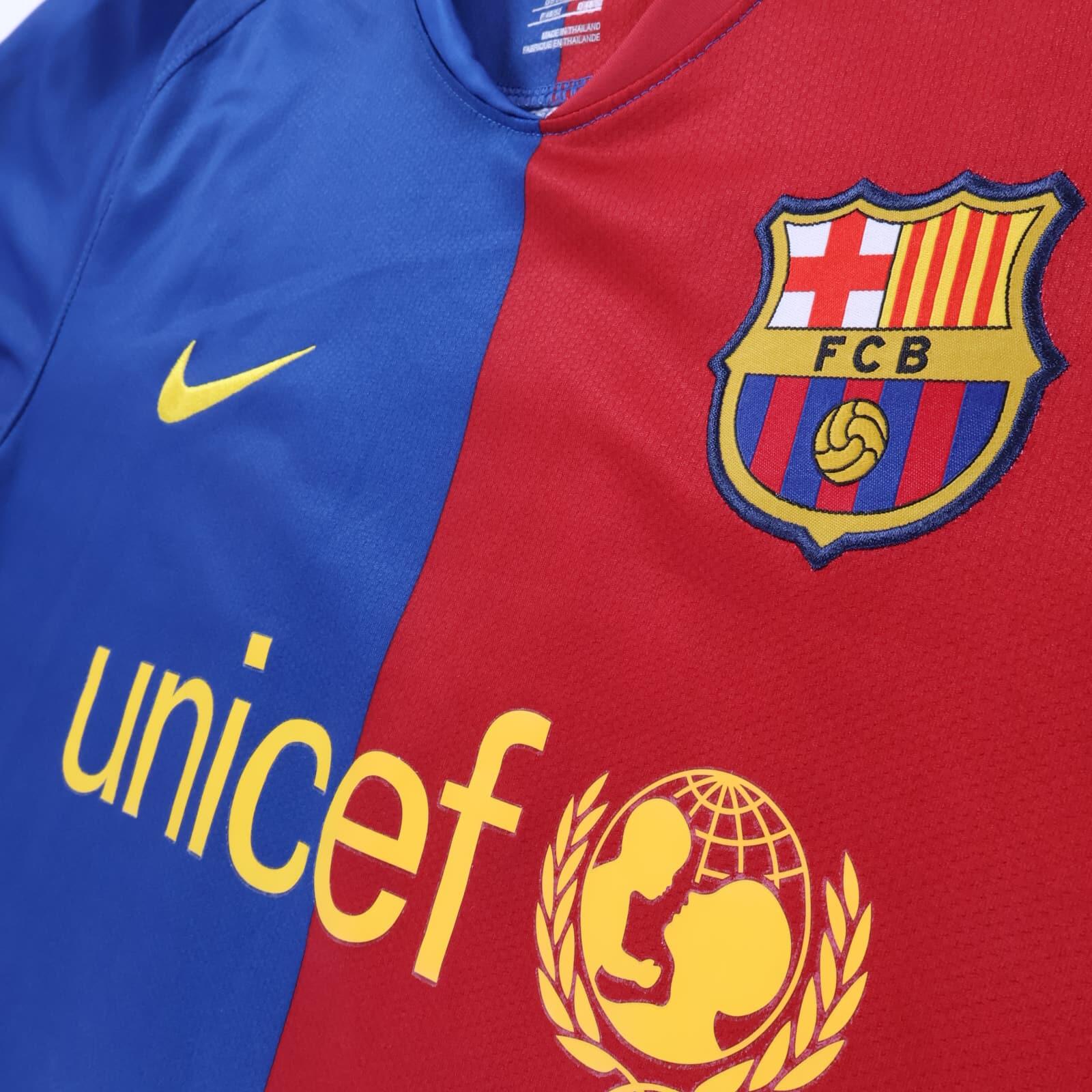 Barcelona A. Iniesta #8 2008/09 Home Shirt - M