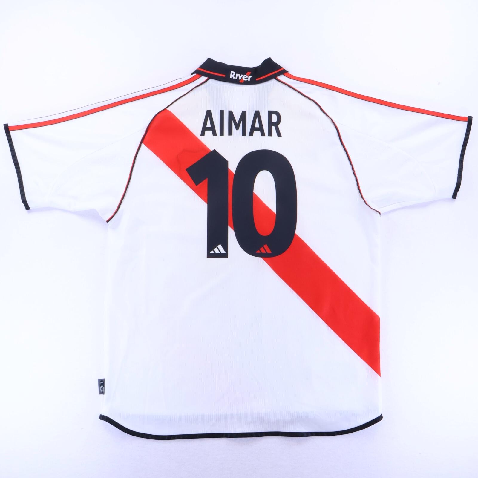 River Plate Aimar #10 1995/96 Home Shirt - XL