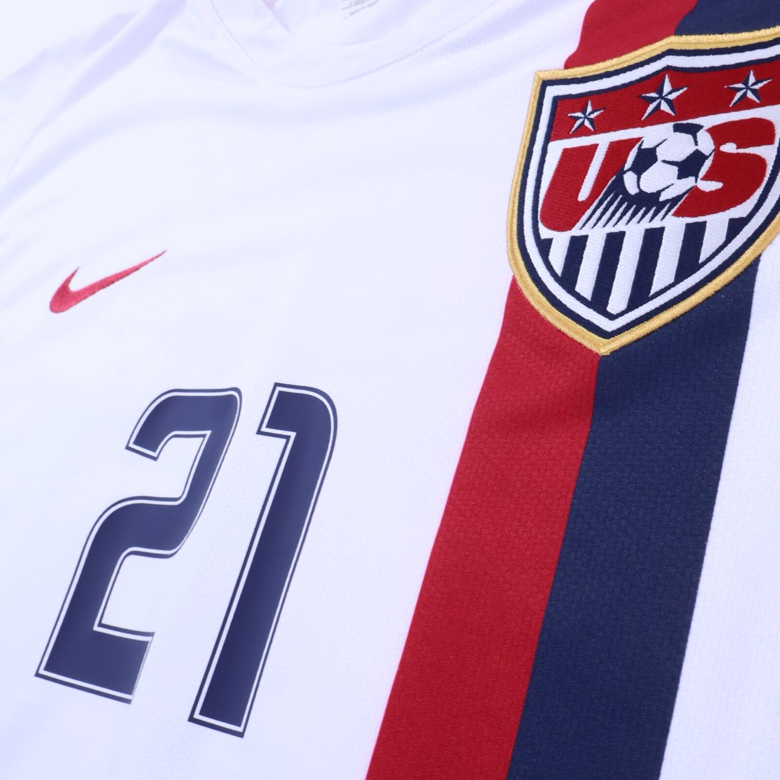 United States Of America Donovan #21 2006/07 Home Shirt - Long Sleeve - L