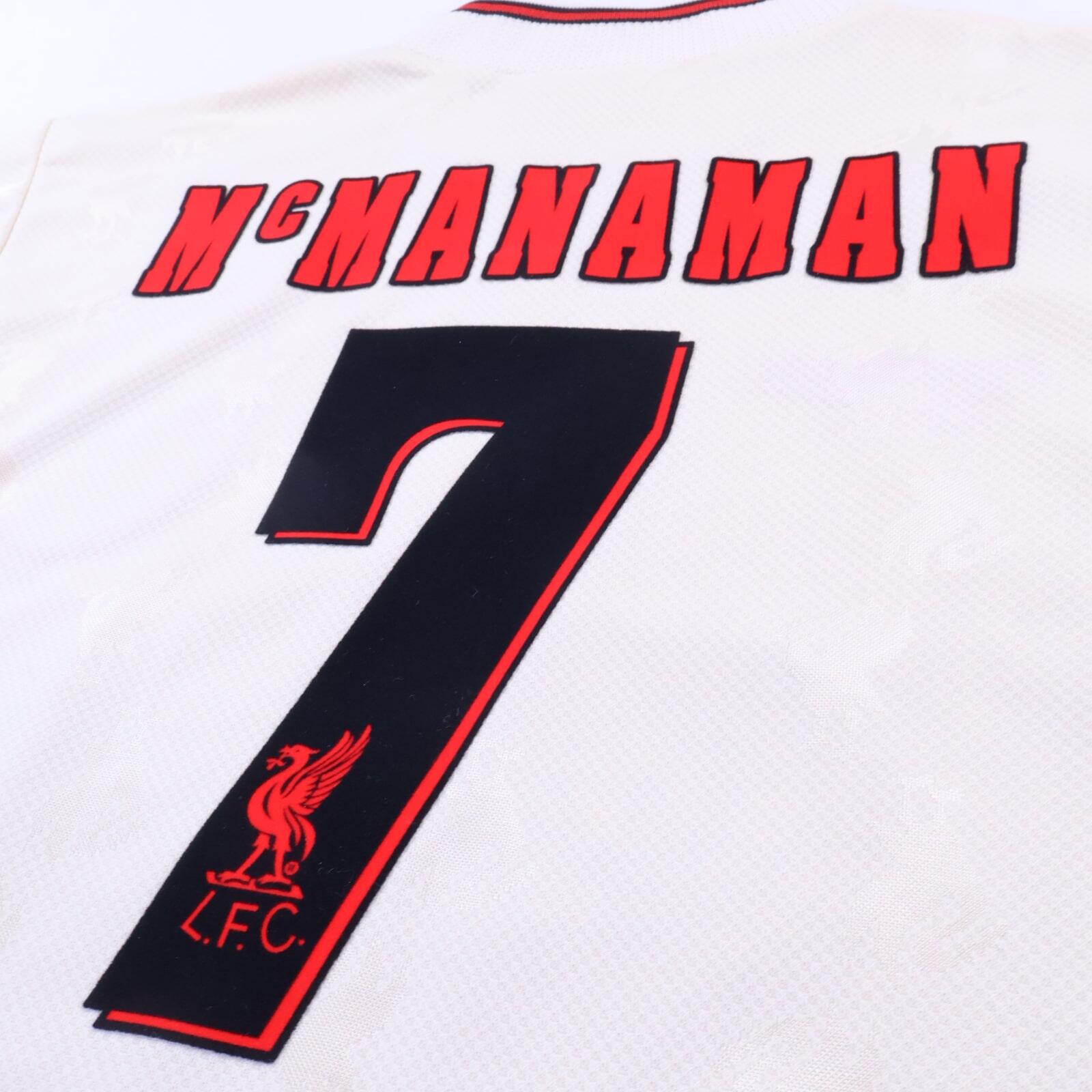 *NWT* Liverpool F.C Mcmanaman #7 1996/97 Away Shirt - S