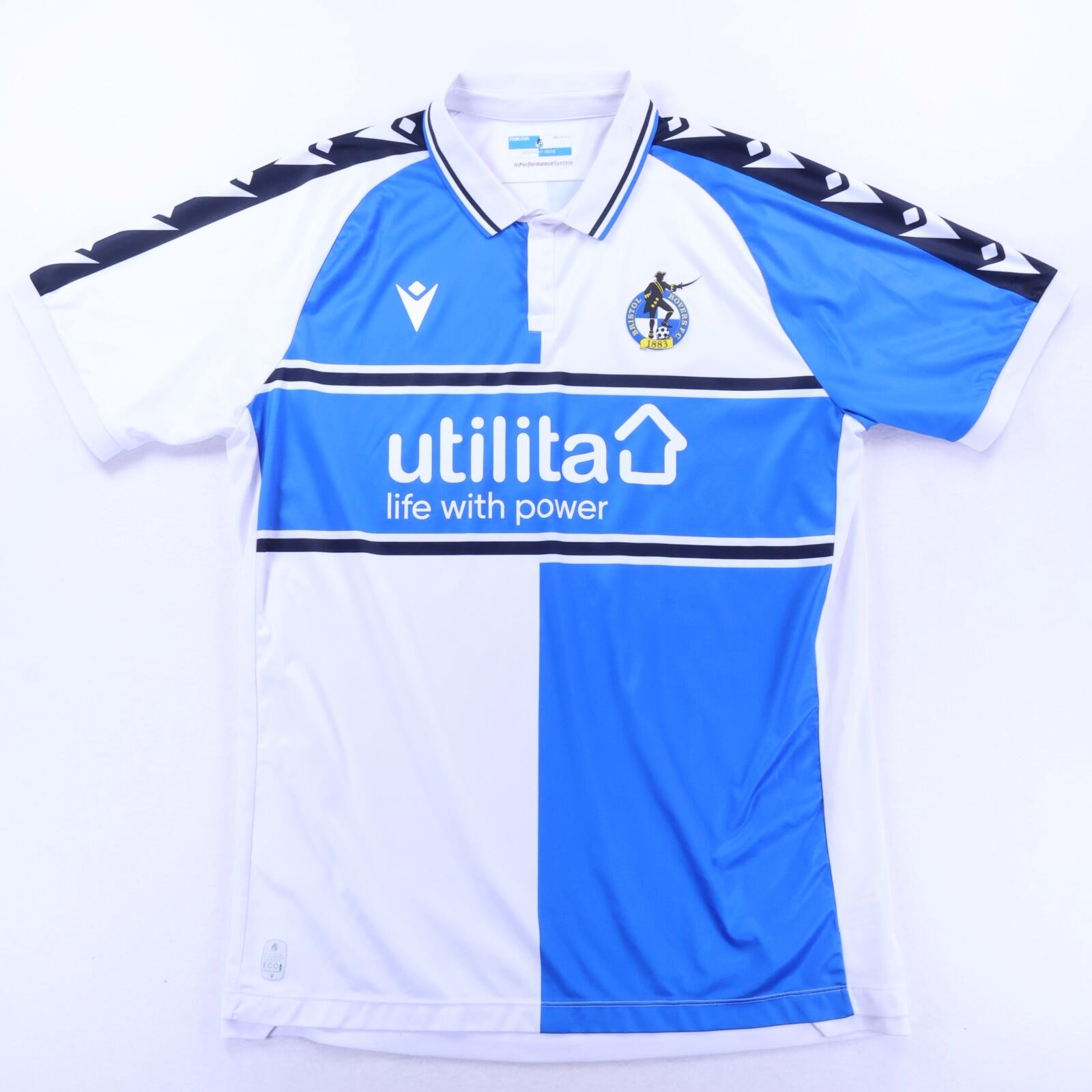 Bristol Rovers 2021/22 Home Shirt - 4XL