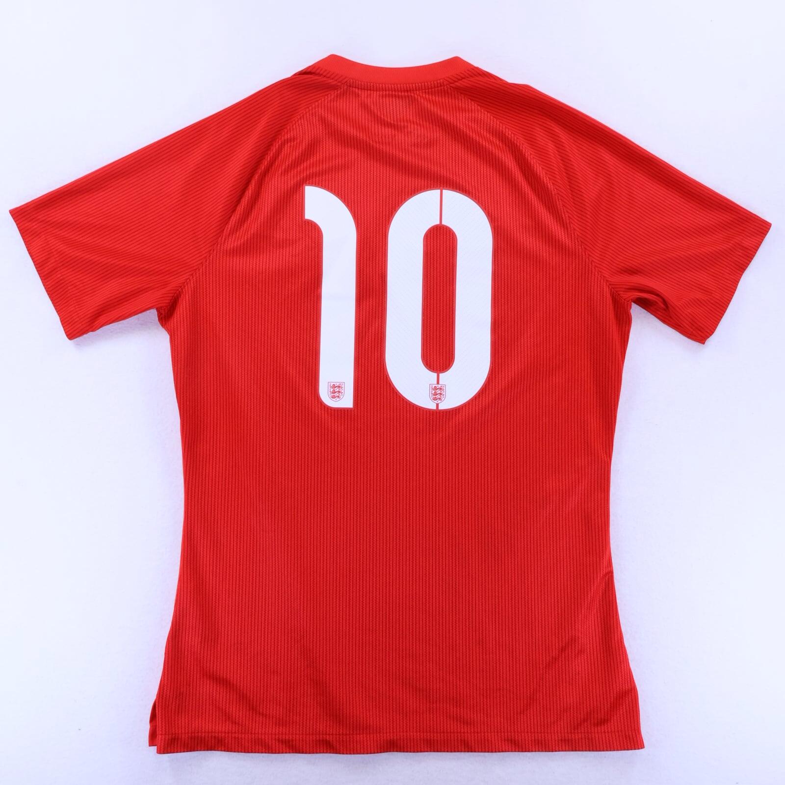 England #10 2014/15 Away Shirt - Player Issue - L