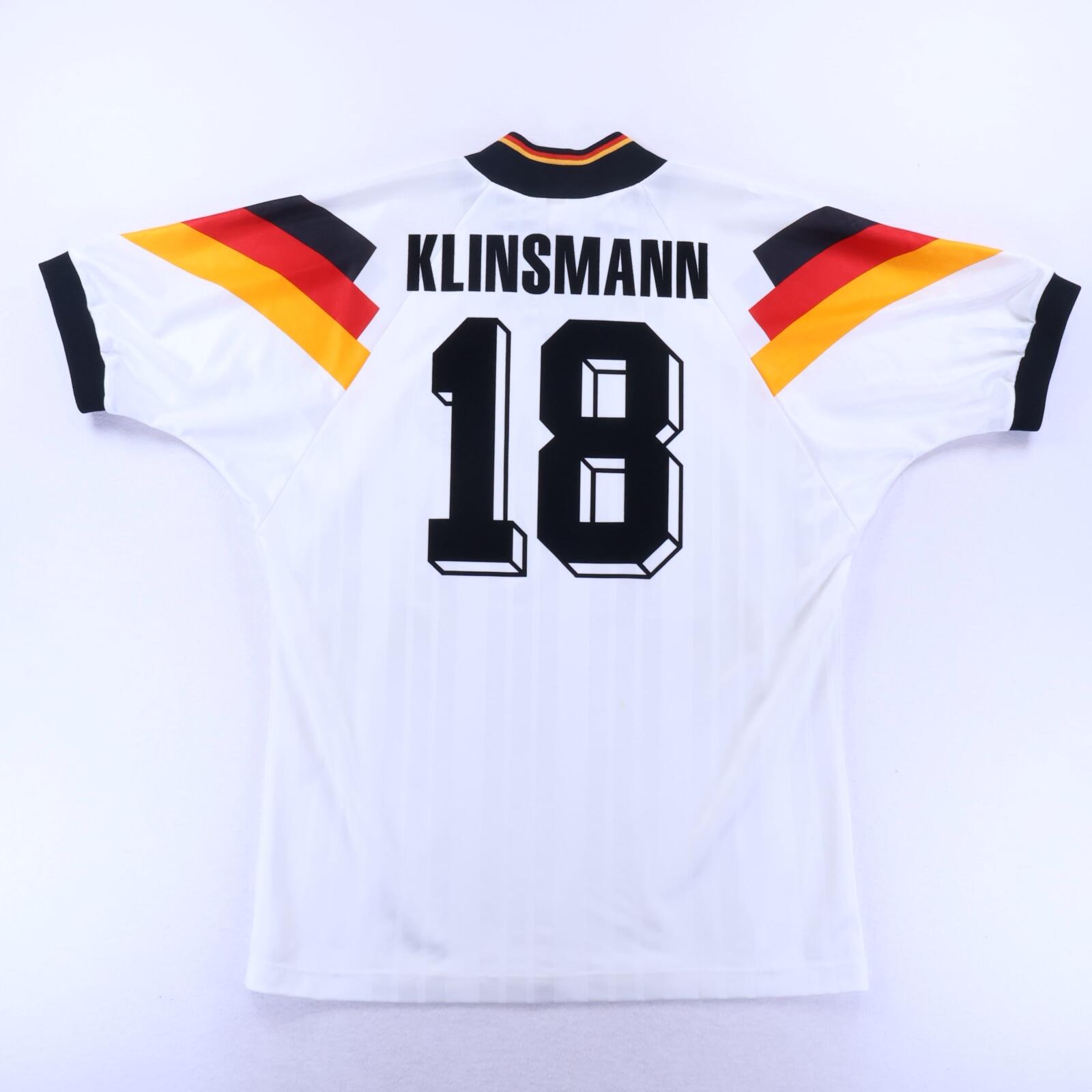 Germany Klinsmann #18 1992/94 Home Shirt - L