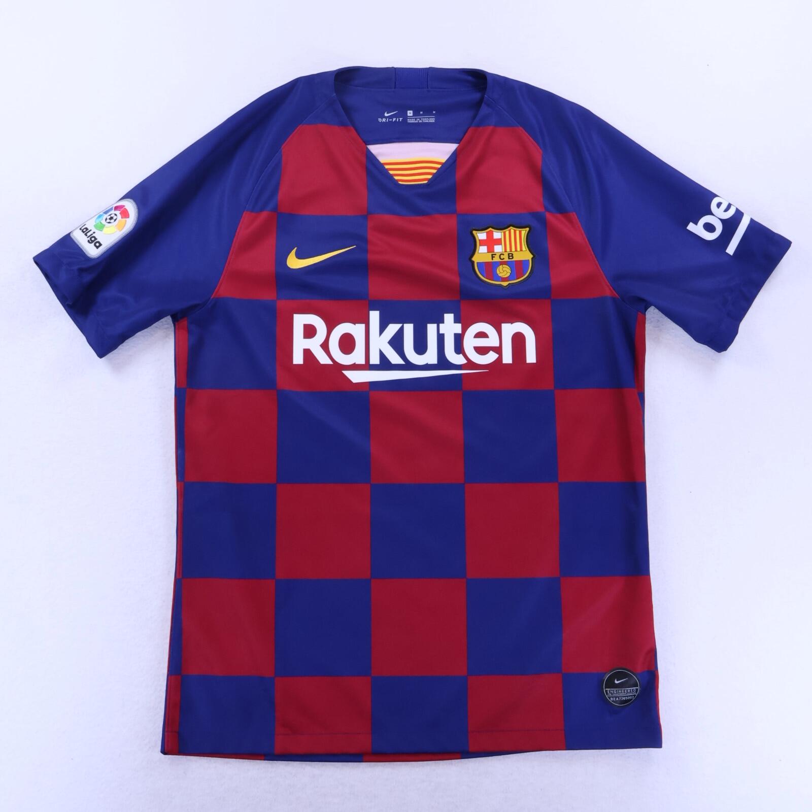 Barcelona Suarez #9 2019/20 Home Shirt - M