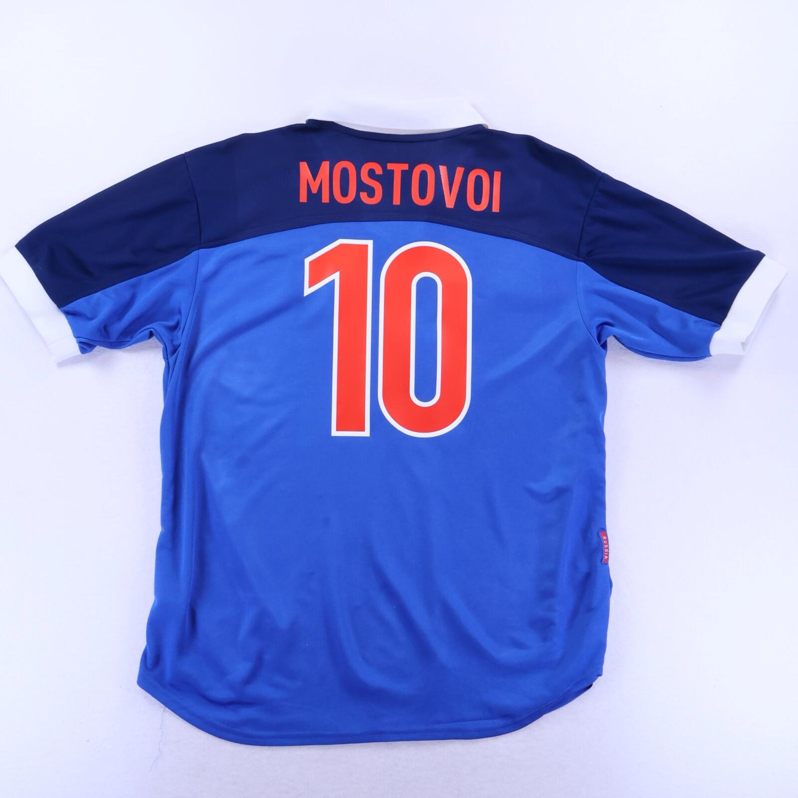 Russia Mostovoi #10 1998/00 Away Shirt - L