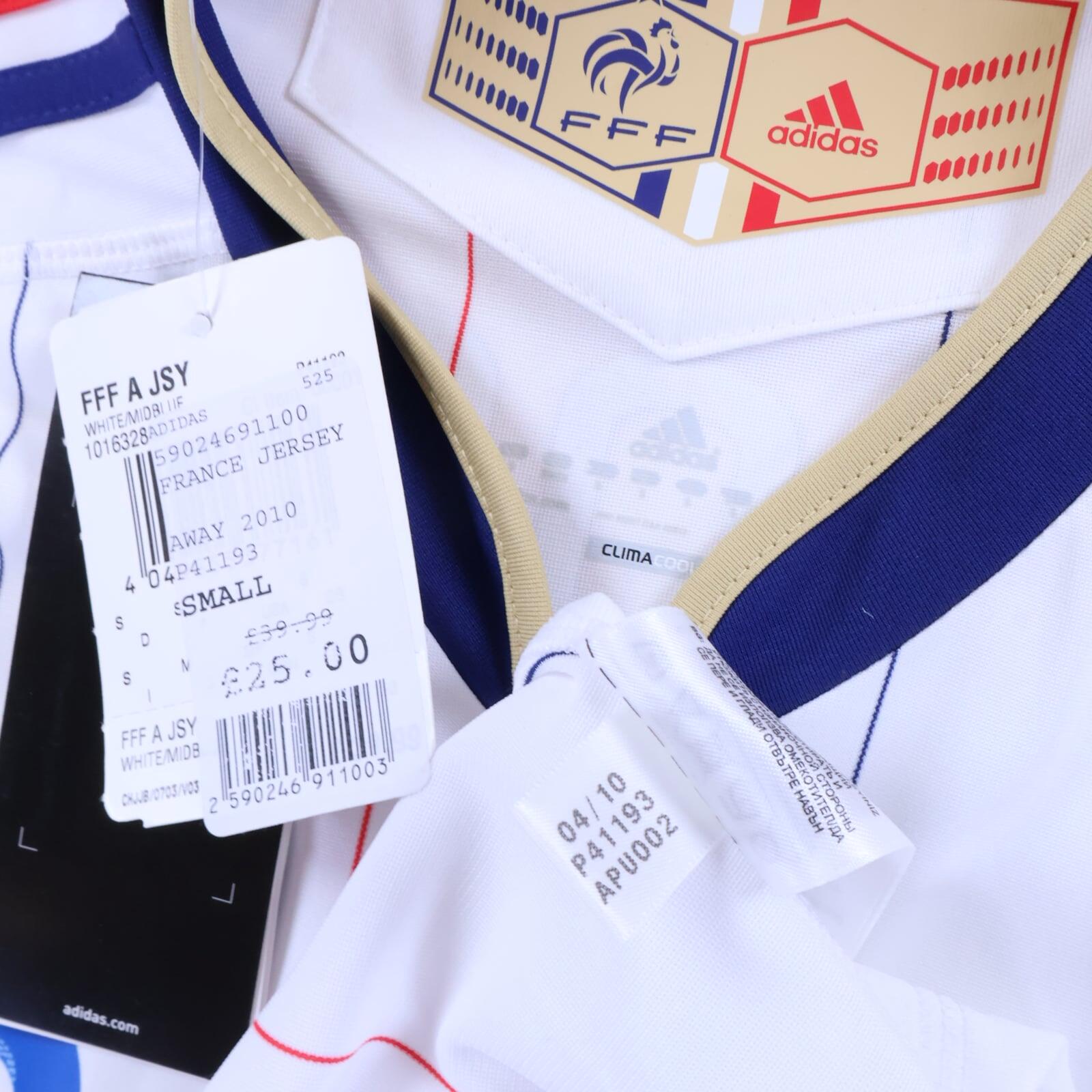 *NWT* France Henry #12 2010/11 Away Shirt - S