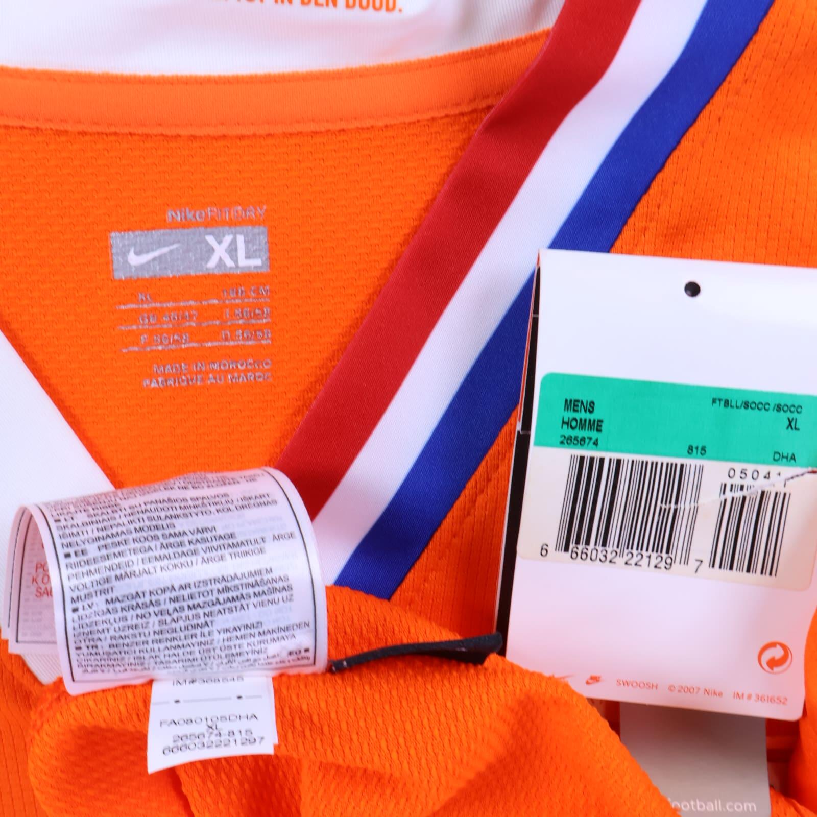 *NWT* Netherlands Robben #11 2008/10 Home Shirt - XL