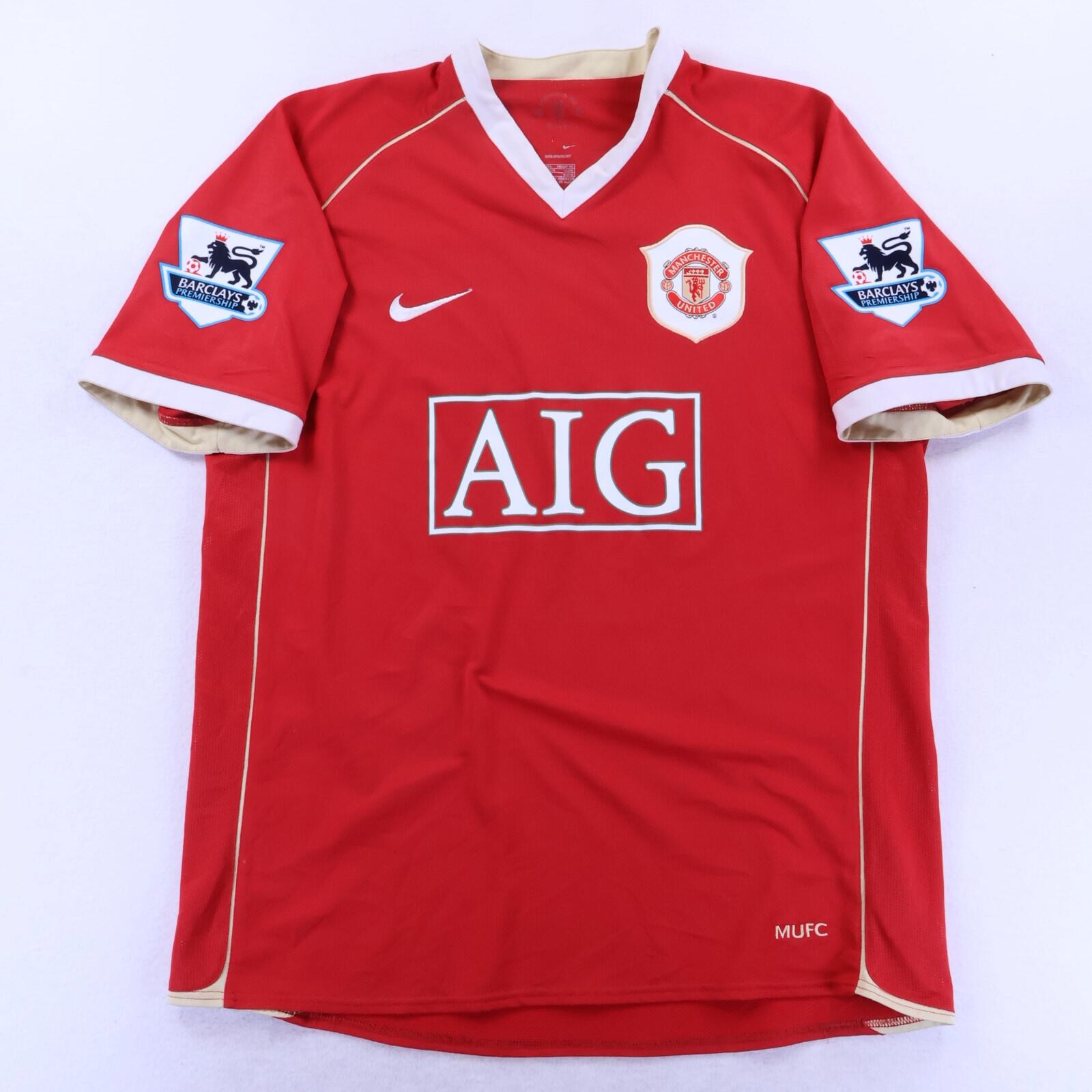 *MINT* Manchester United Ronaldo #7 2006/07 Home Shirt - L