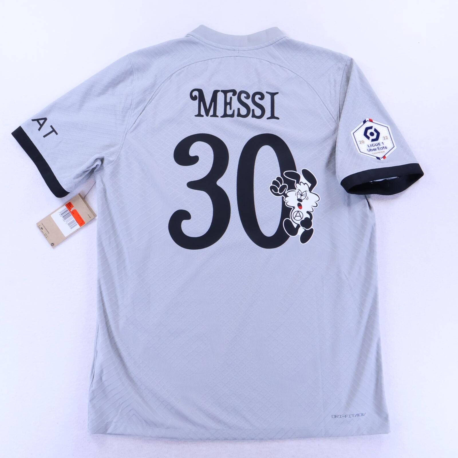 *NWT* Paris Saint-Germain F.C Messi #30 2022/23 Away Shirt - L