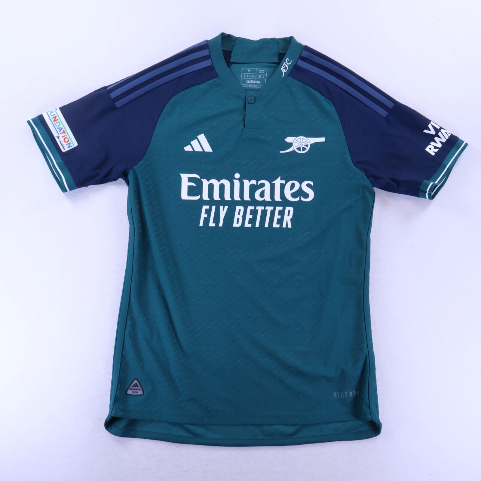 Arsenal #2 2023/24 Away Shirt - Player Issue - M
