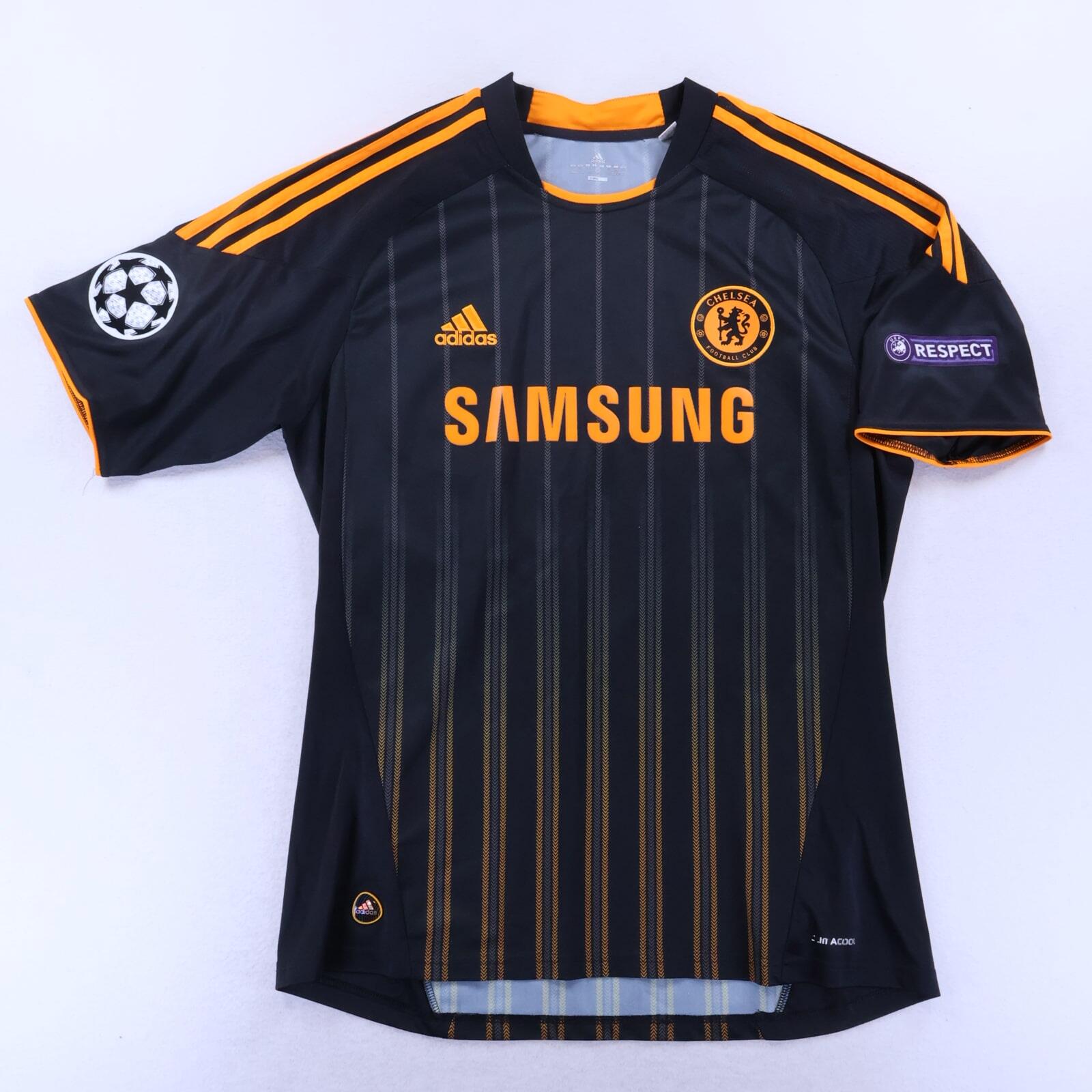 Chelsea Drogba #11 2010/11 Away Shirt - L