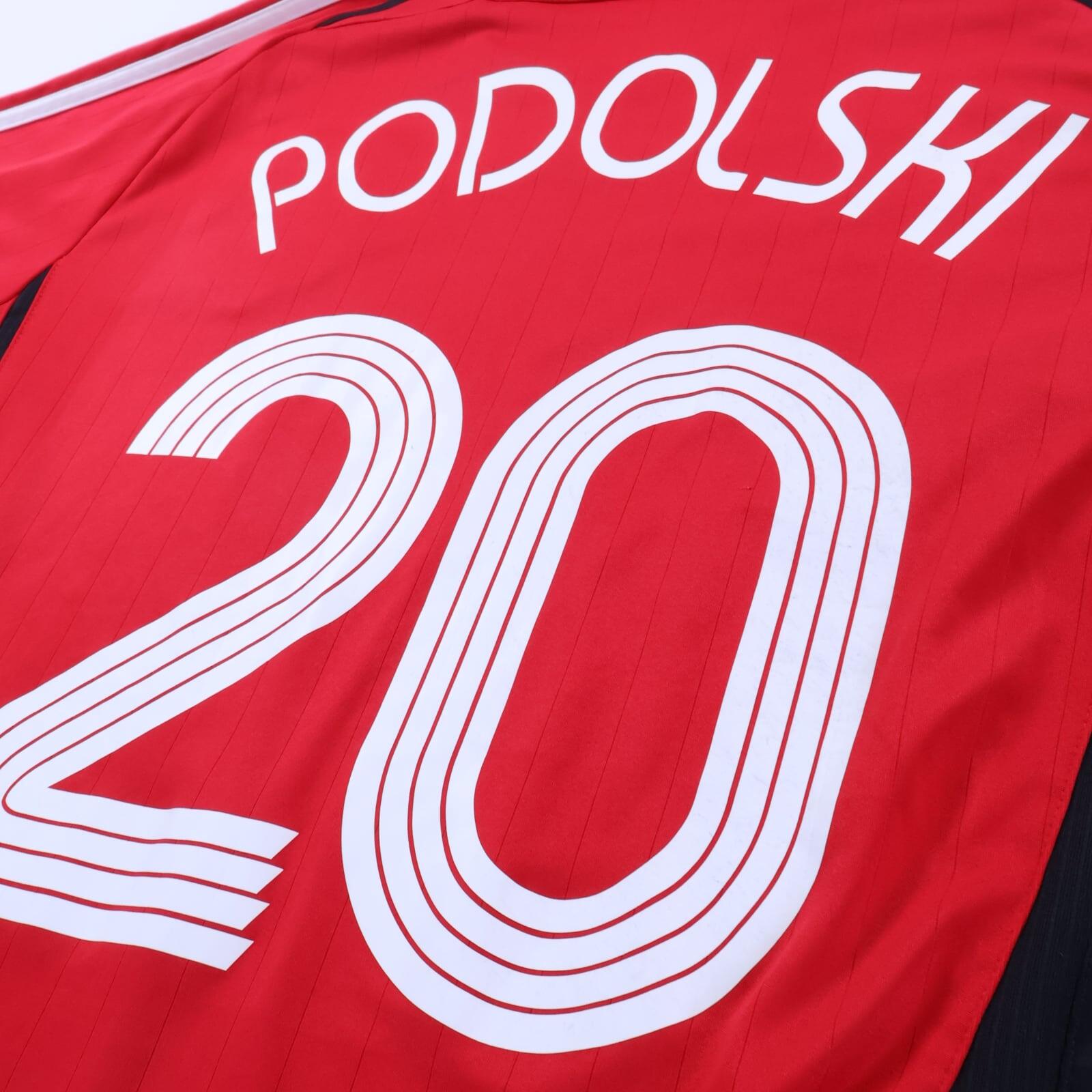 Germany Podolski #20 2005/07 Away Shirt - XL