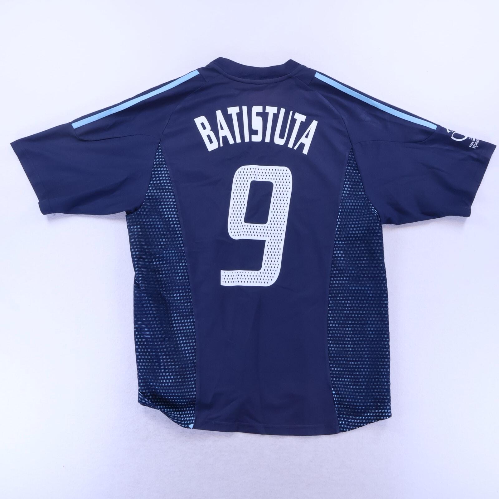 Argentina Batistuta #9 2002/04 Away Shirt - M