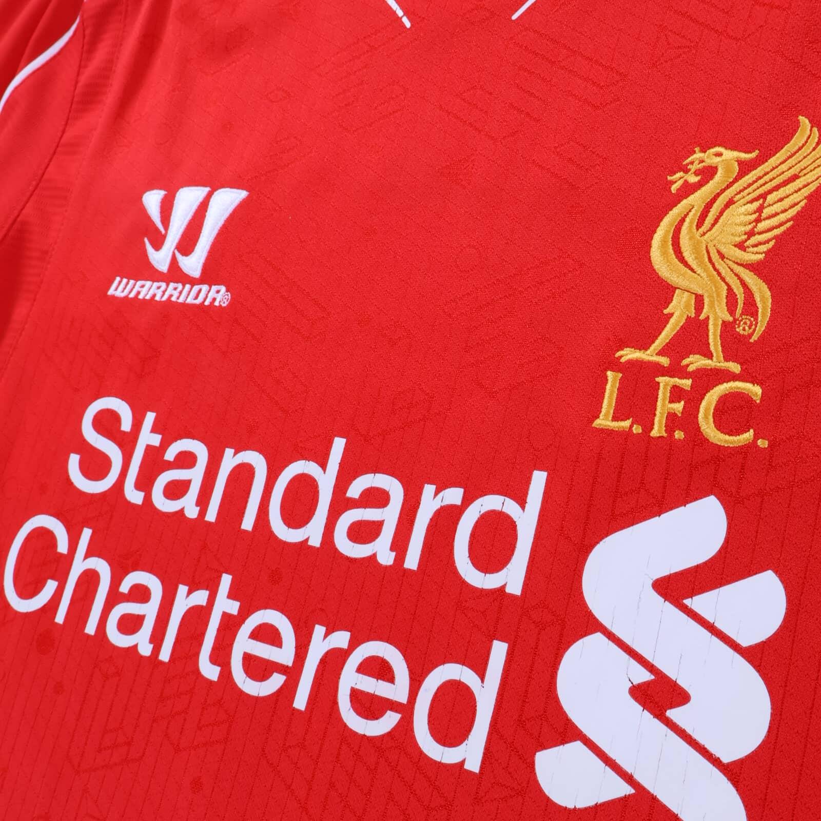 Liverpool F.C Gerrard #8 2014/15 Home Shirt - M