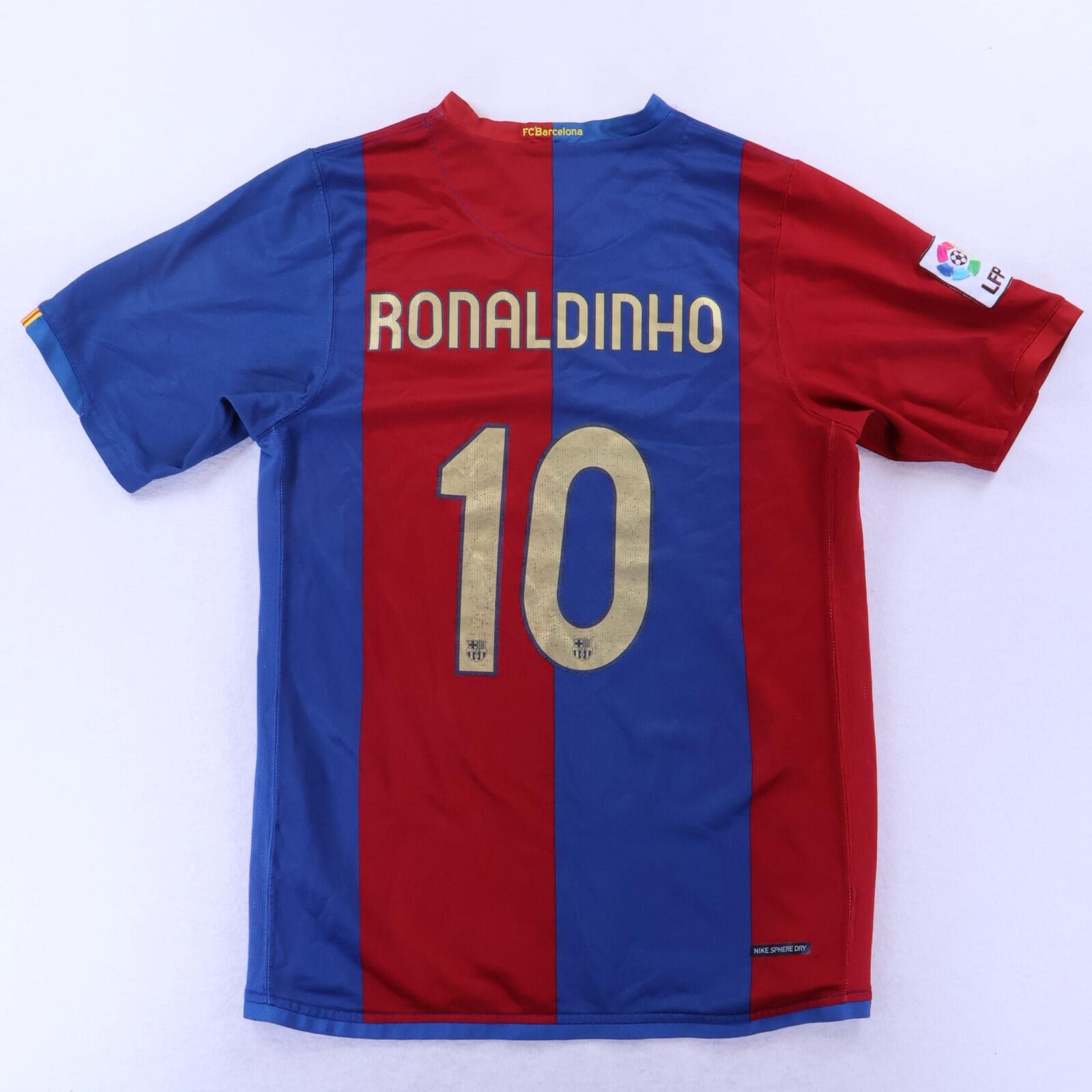 Barcelona Ronaldinho #10 2006/07 Home Shirt - S