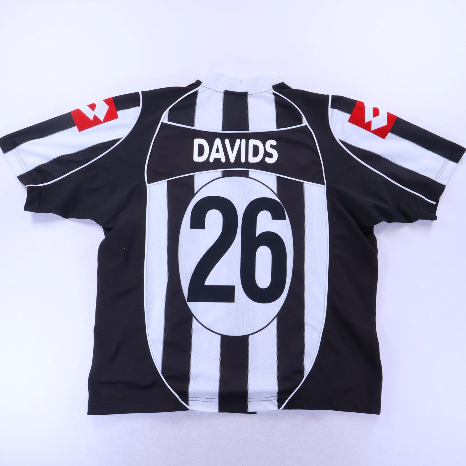 Juventus Davids #26 2002/03 Home Shirt - XXL