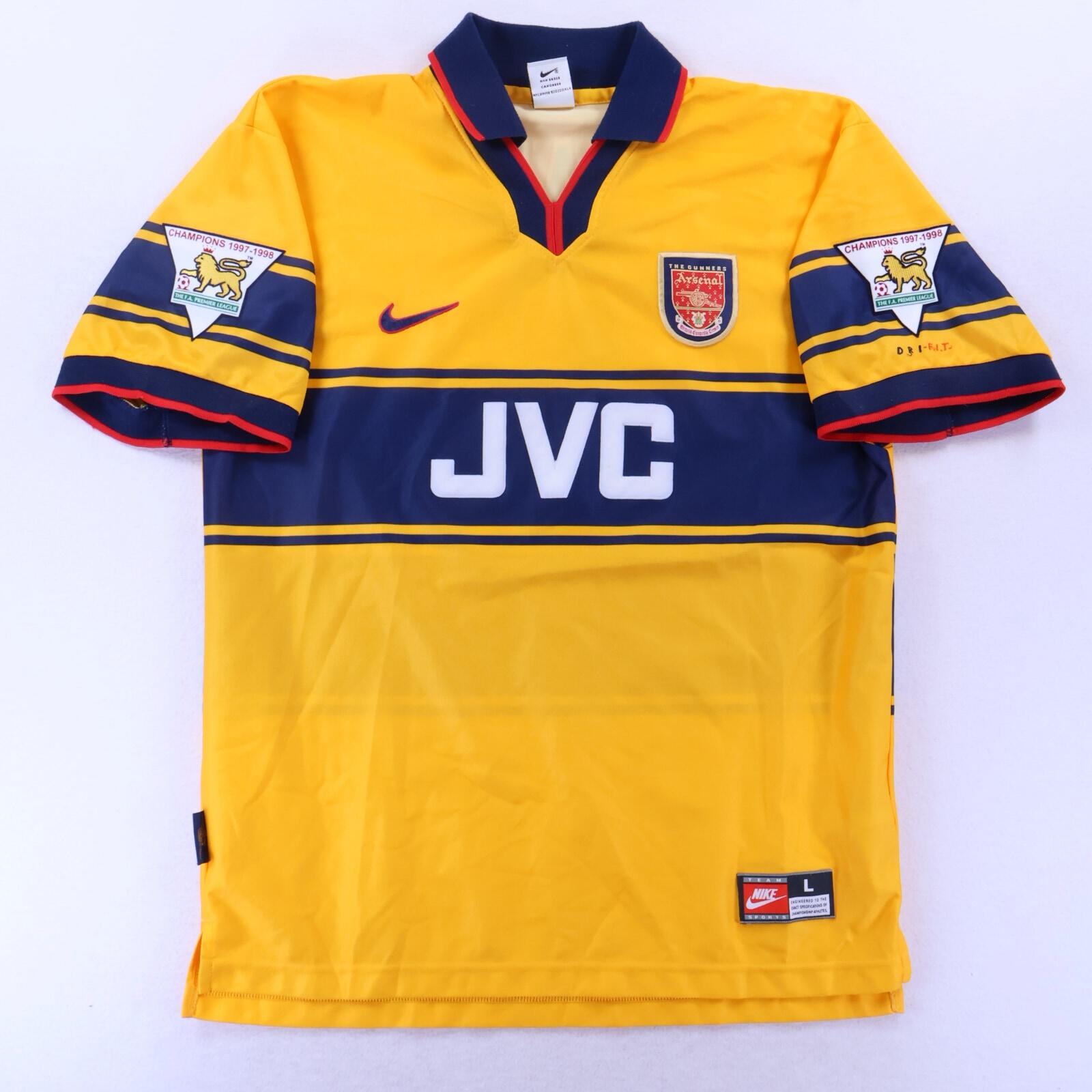 Arsenal Adams #6 1997/99 Away Shirt - L