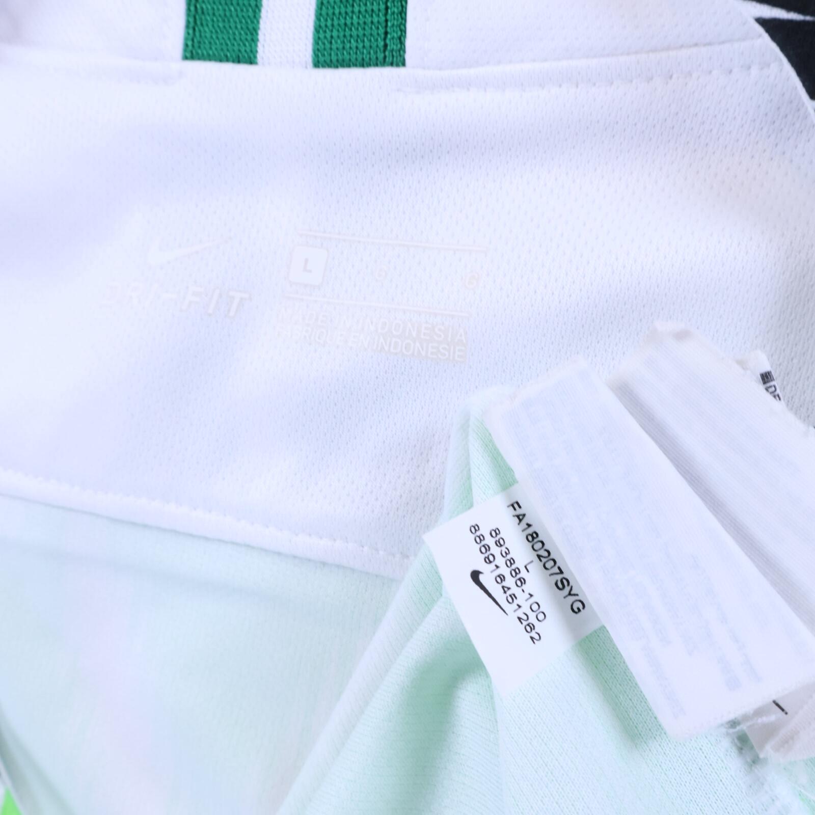 *MINT* Nigeria Iwobi #18 2018/19 Home Shirt - L