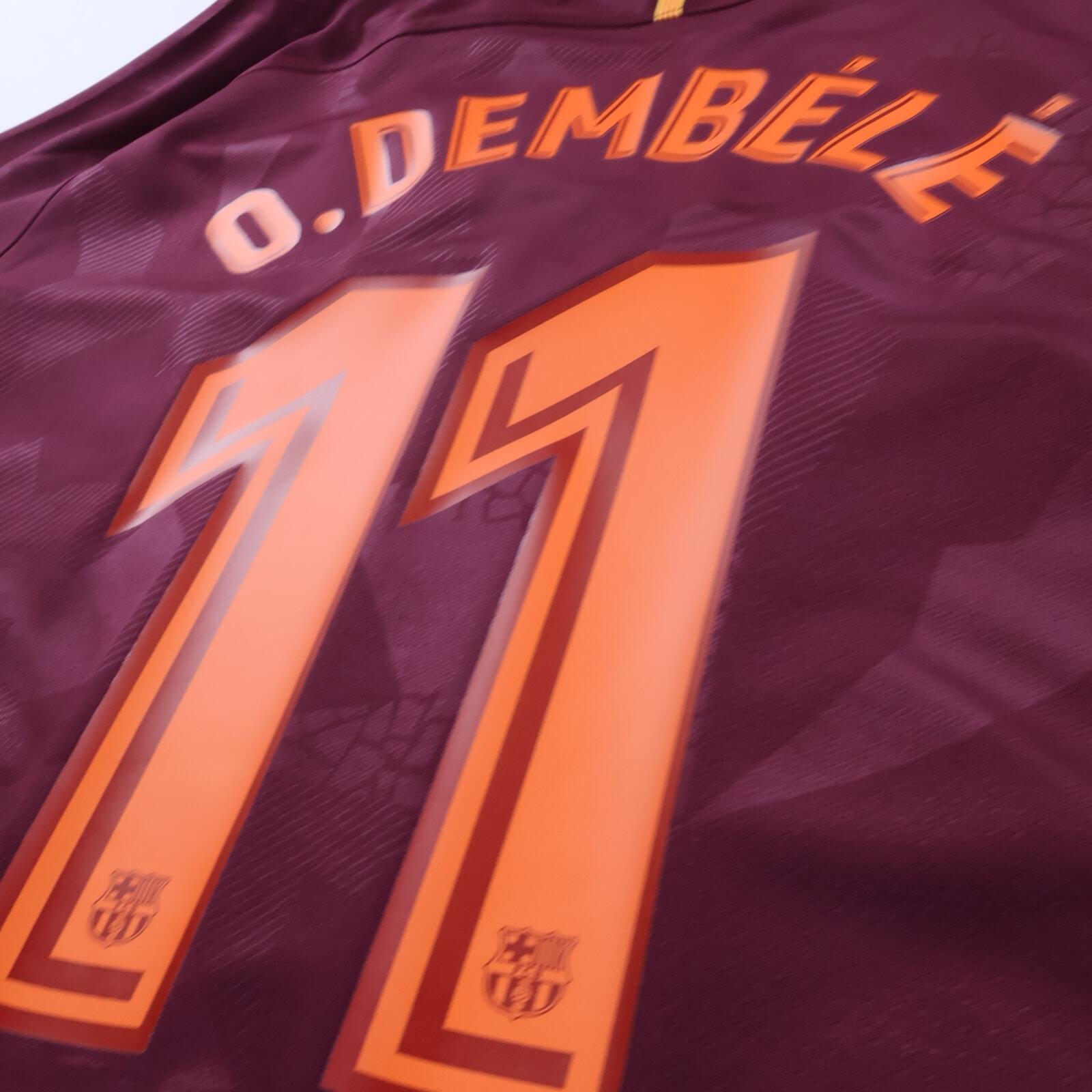 *NWT* Barcelona Dembele #11 2017/18 Third Shirt - XL