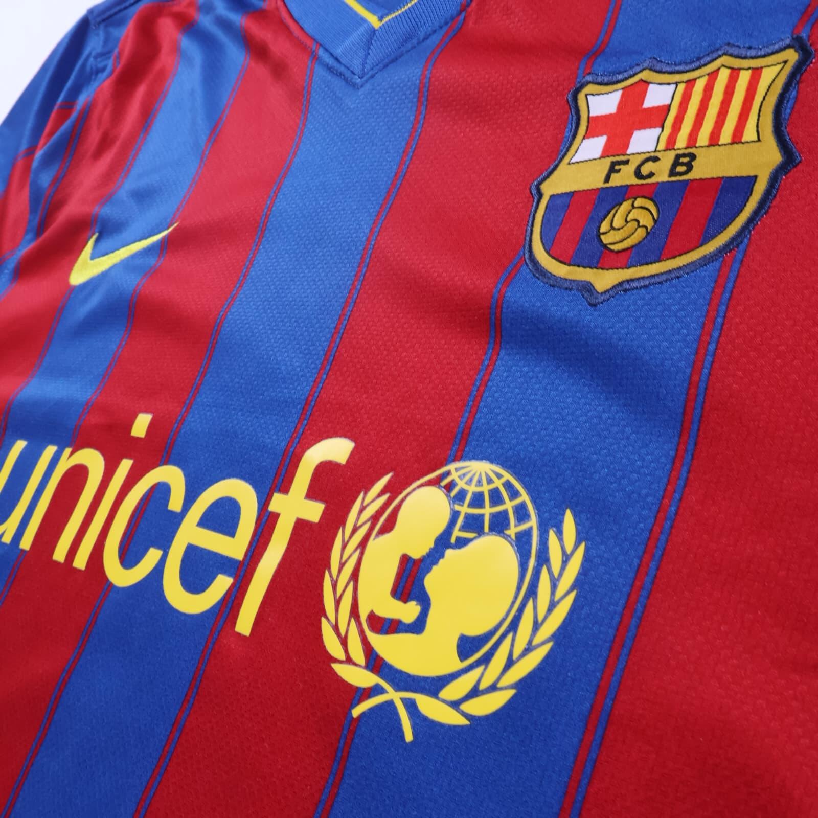 *MINT* Barcelona Xavi #6 2009/10 Home Shirt - XL