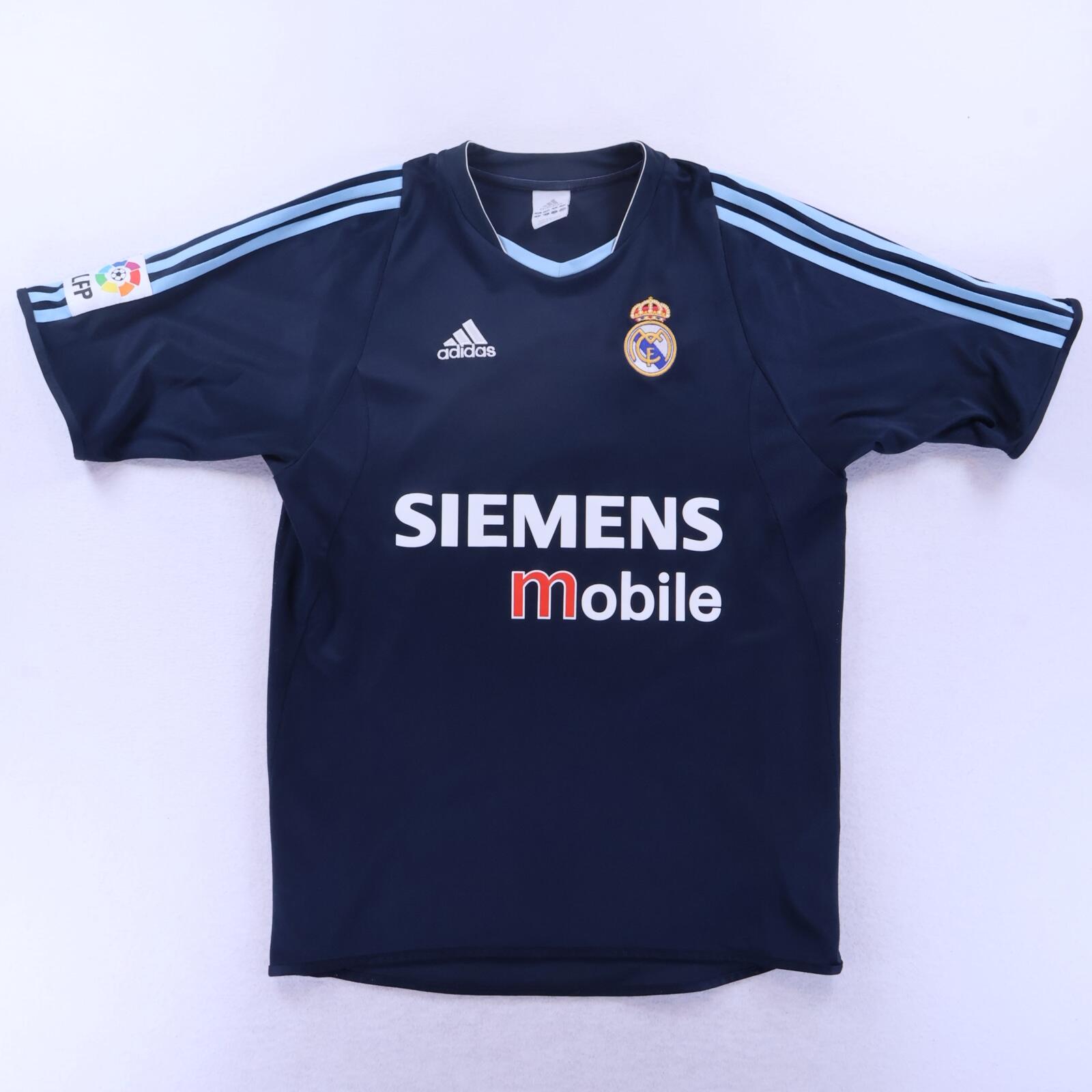 Real Madrid Zidane #5 2003/04 Away Shirt - S
