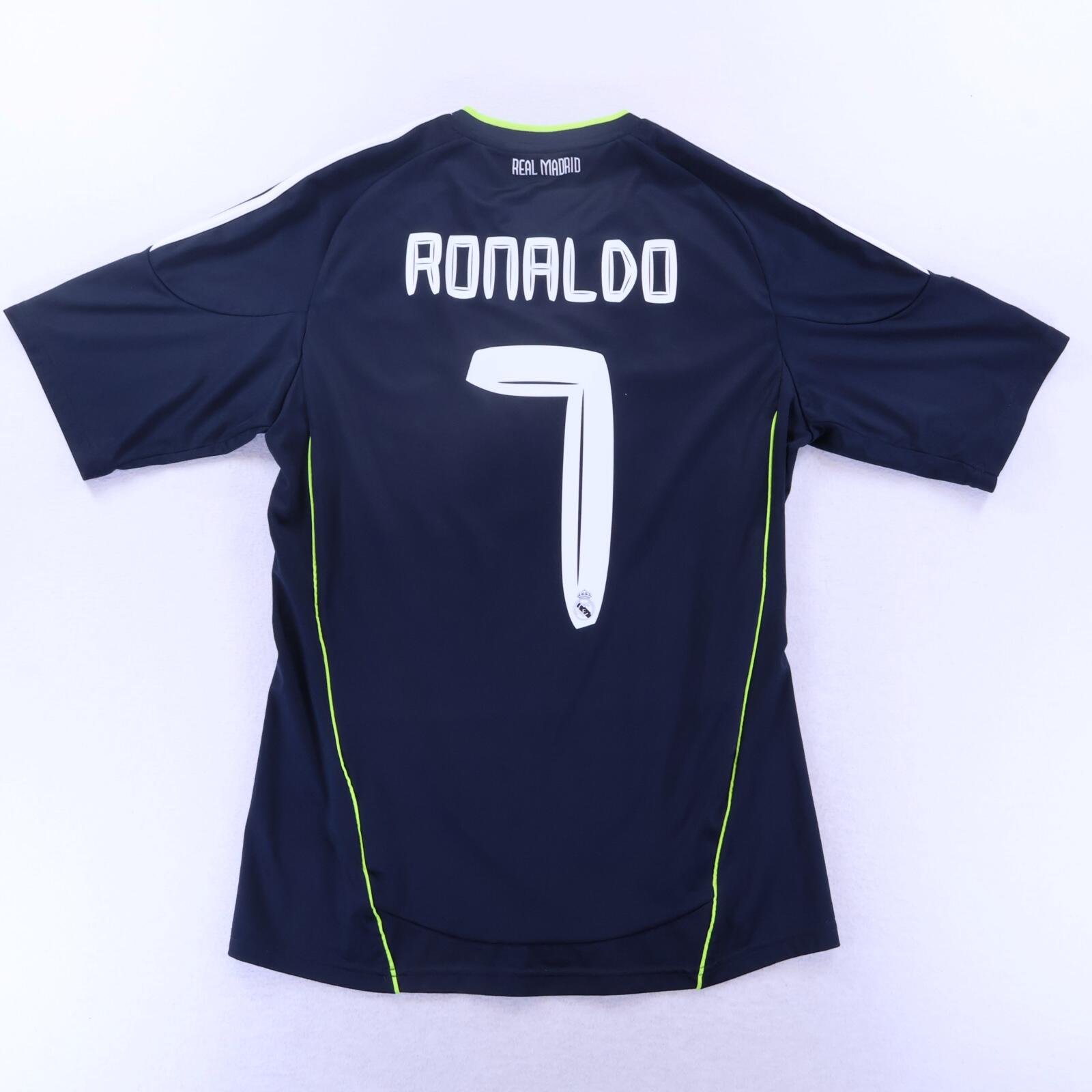 Real Madrid Ronaldo #7 2010/11 Away Shirt - M