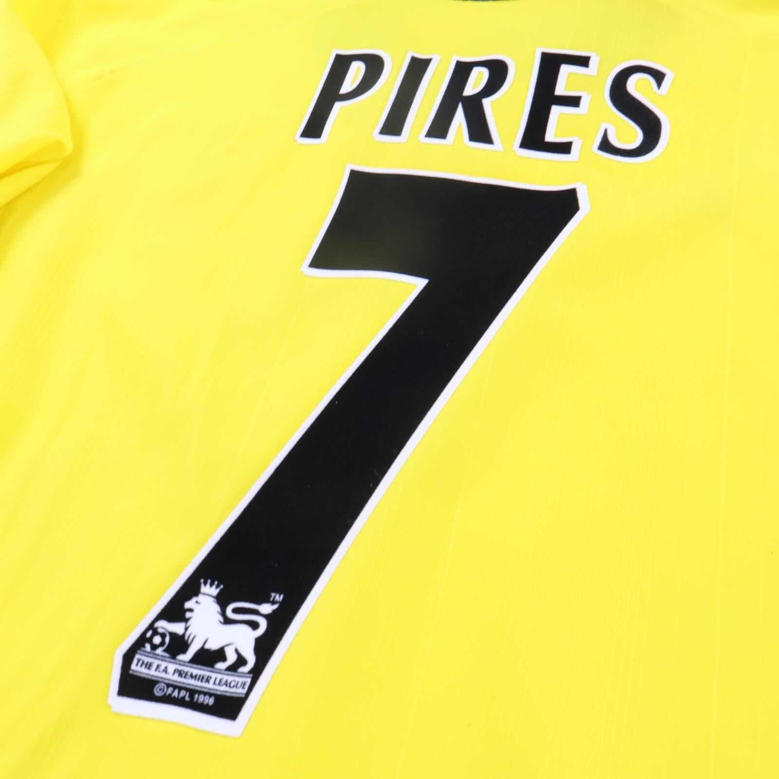 Arsenal Pires #7 2003/04 Away Shirt - L