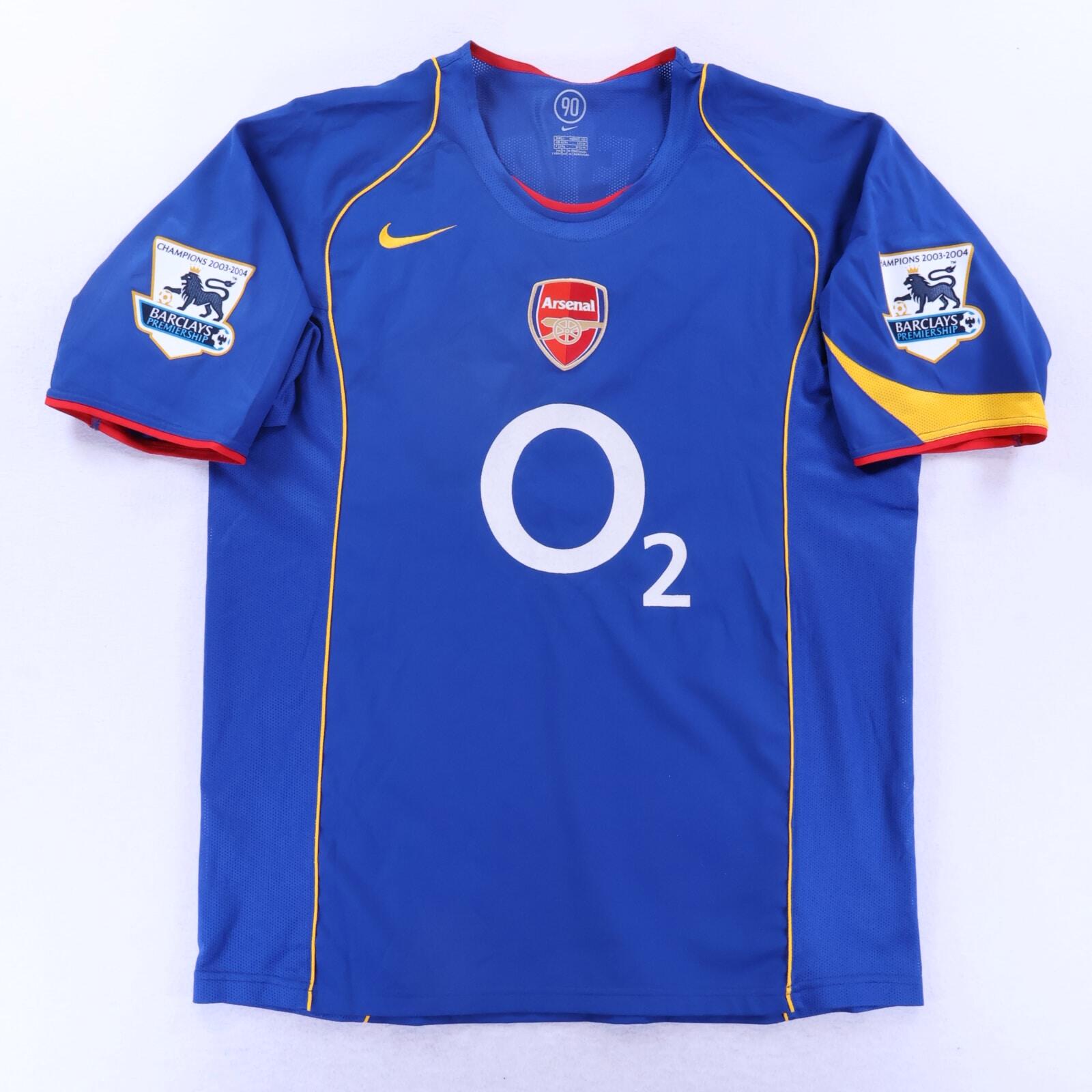 Arsenal Viera #4 2004/06 Away Shirt - L