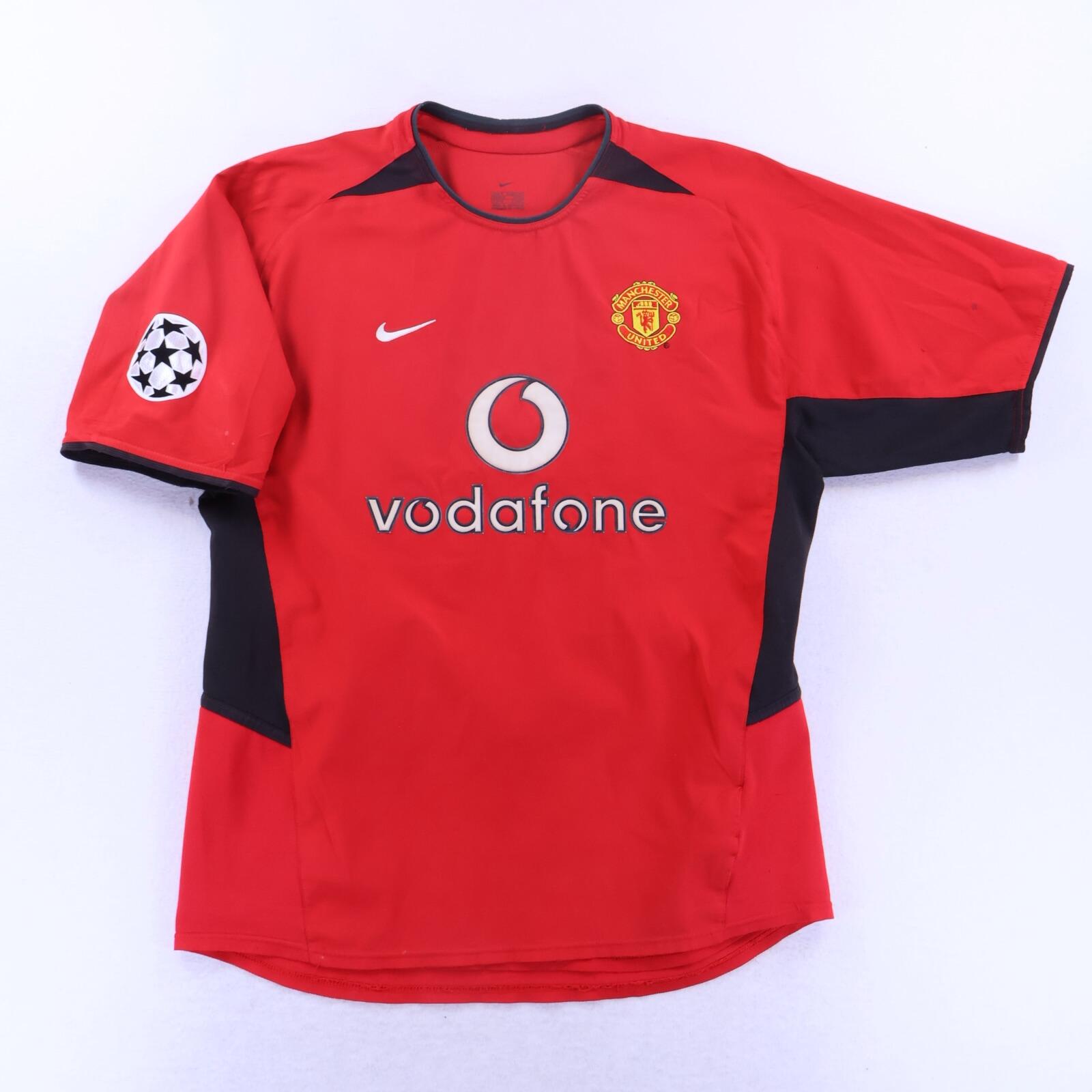 Manchester United Ronaldo #7 2002/04 Home Shirt - M