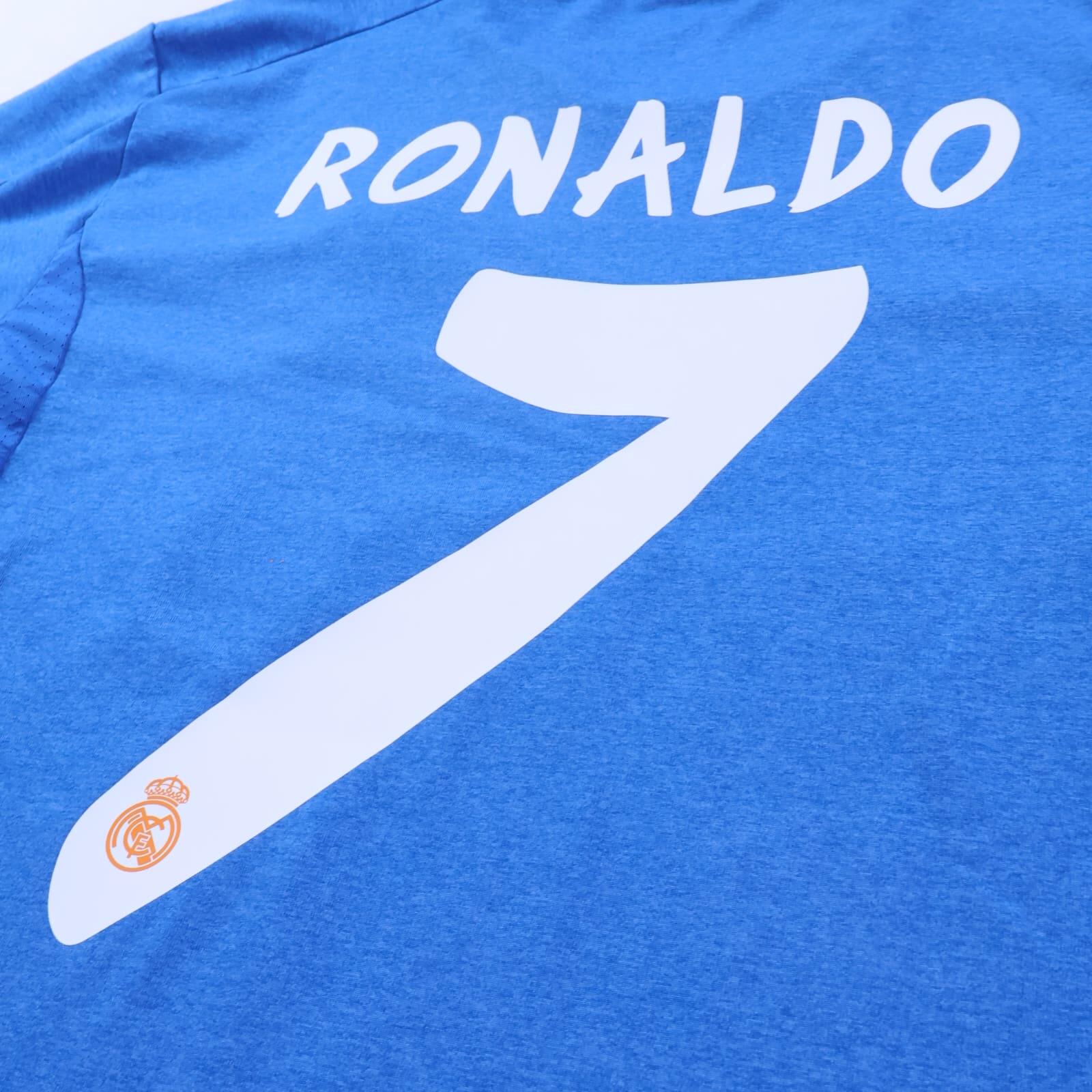 Real Madrid Ronaldo #7 2013/14 Away Shirt - M