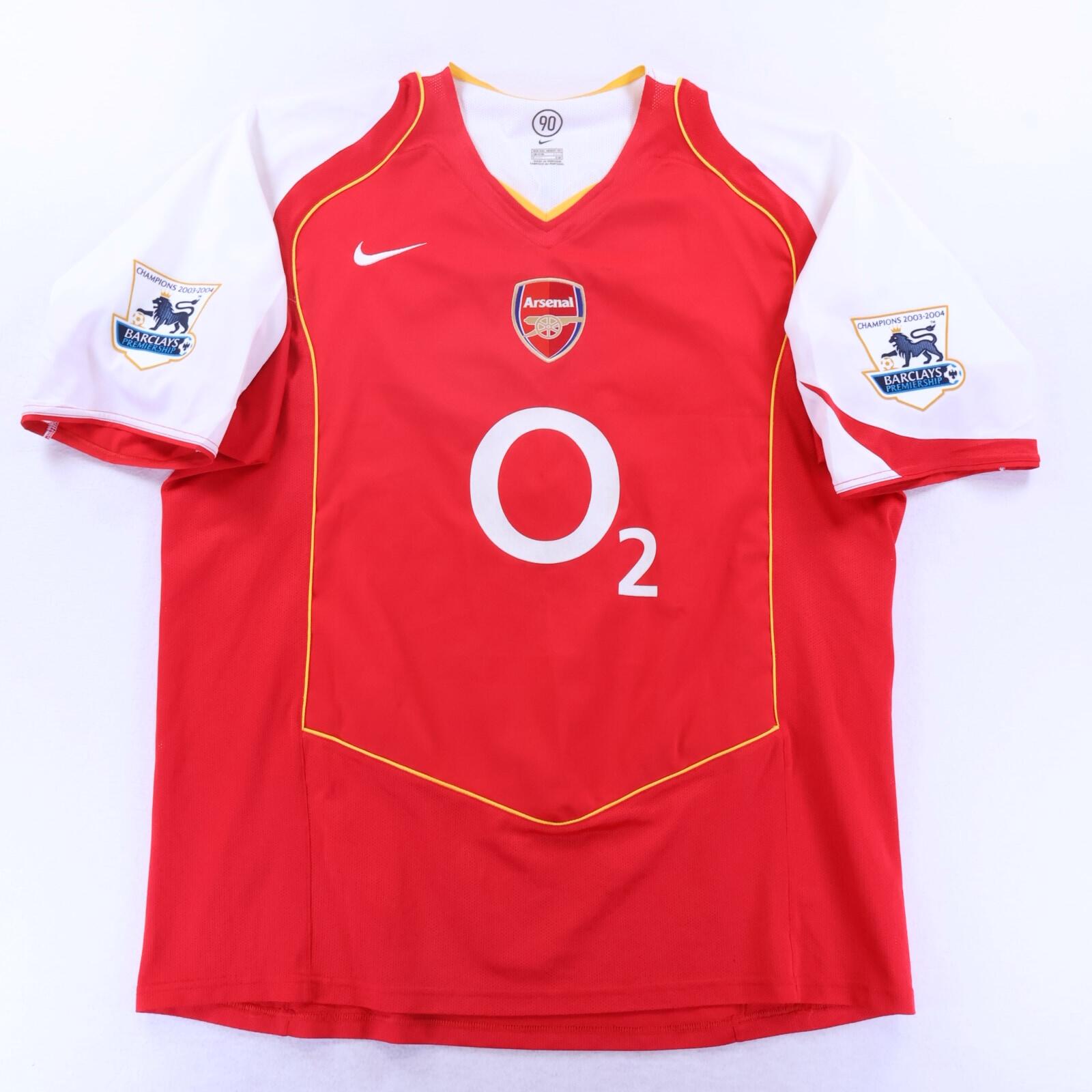 Arsenal Bergkamp #10 2003/04 Home Shirt - 2XL