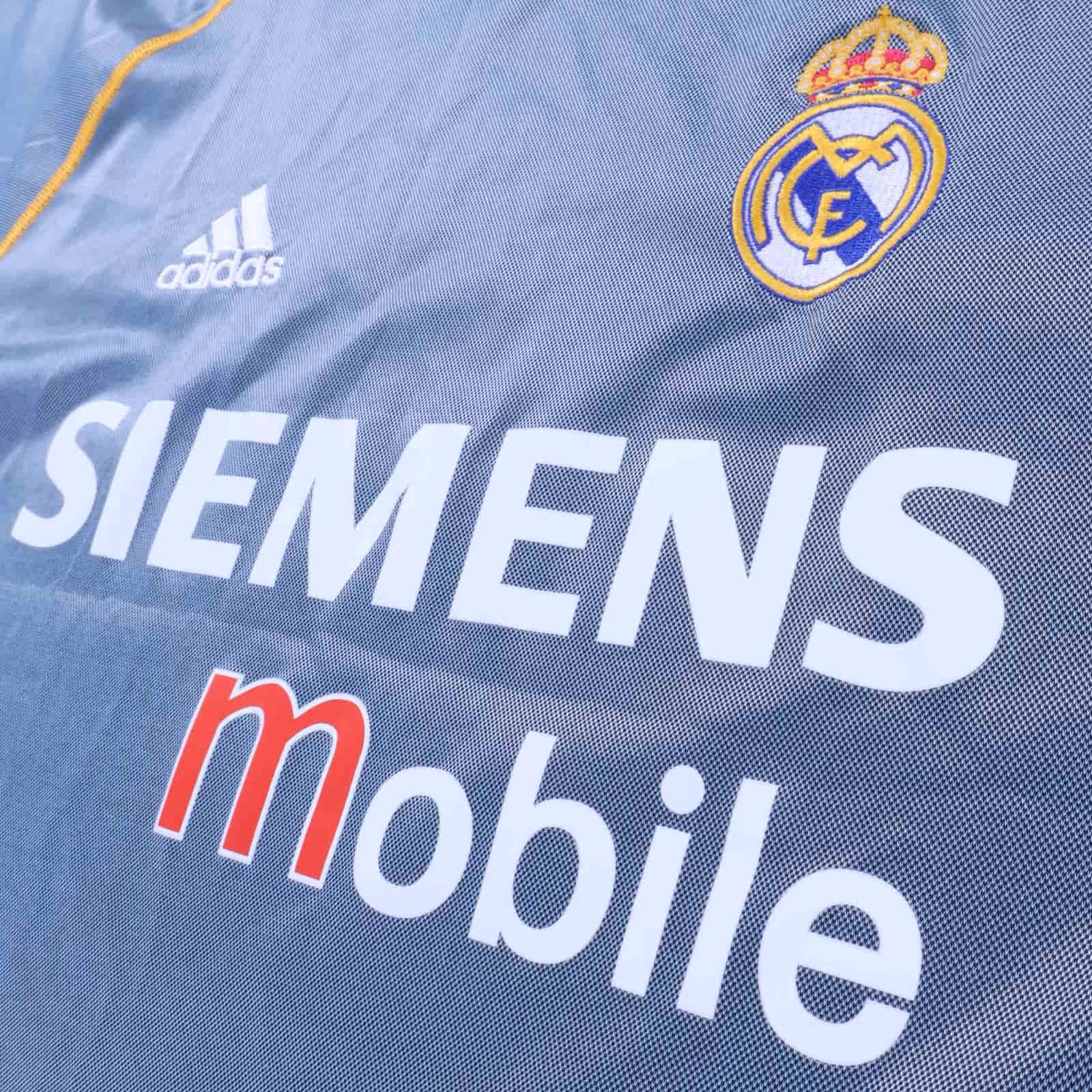 *MINT* Real Madrid Zidane #5 2003/04 Third Shirt - M