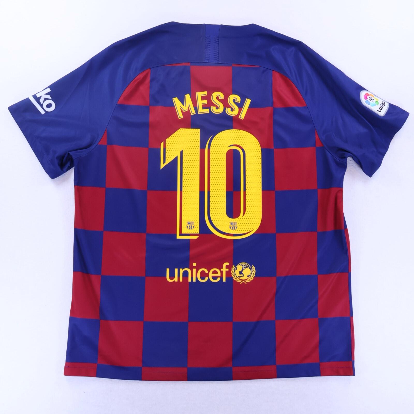 *MINT* Barcelona Messi #10 2019/20 Home Shirt - 2XL