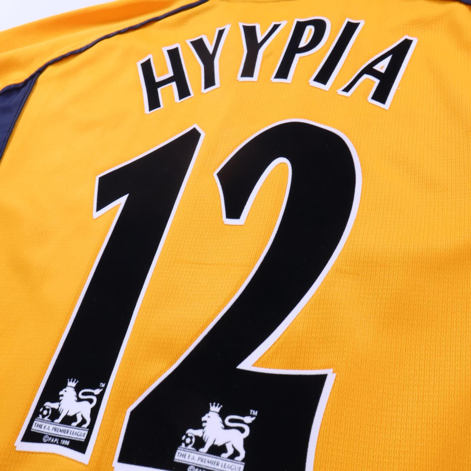 Liverpool F.C Hyypia #12 2000/01 Away Shirt - XL