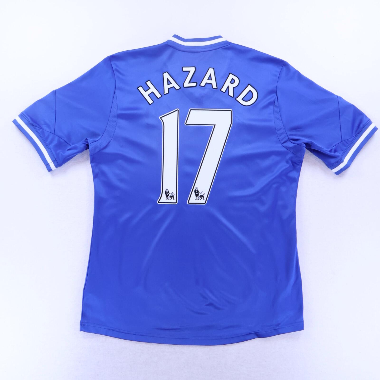 Chelsea Hazard #17 2013/14 Home Shirt - L