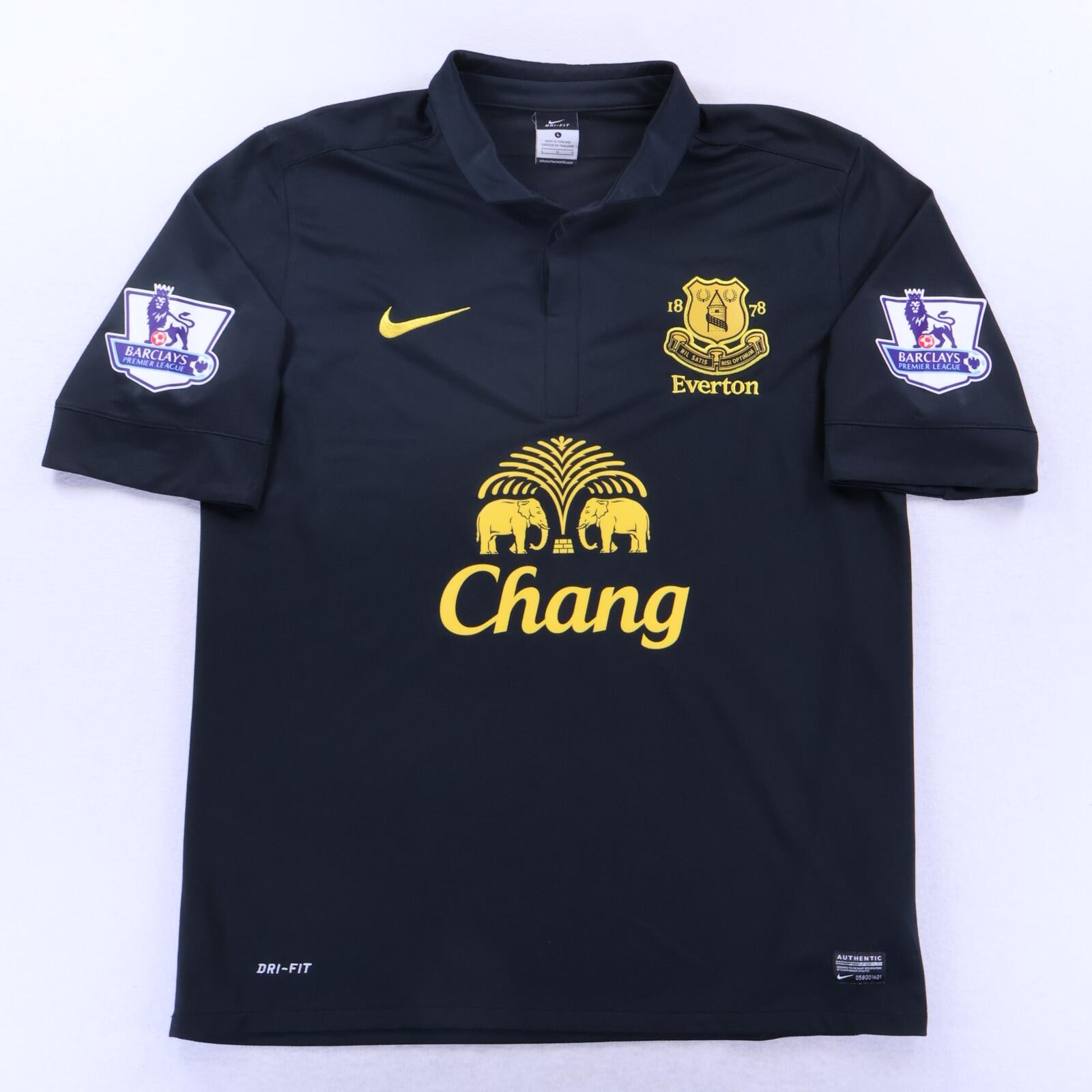 Everton Baines #3 2012/13 Away Shirt - L