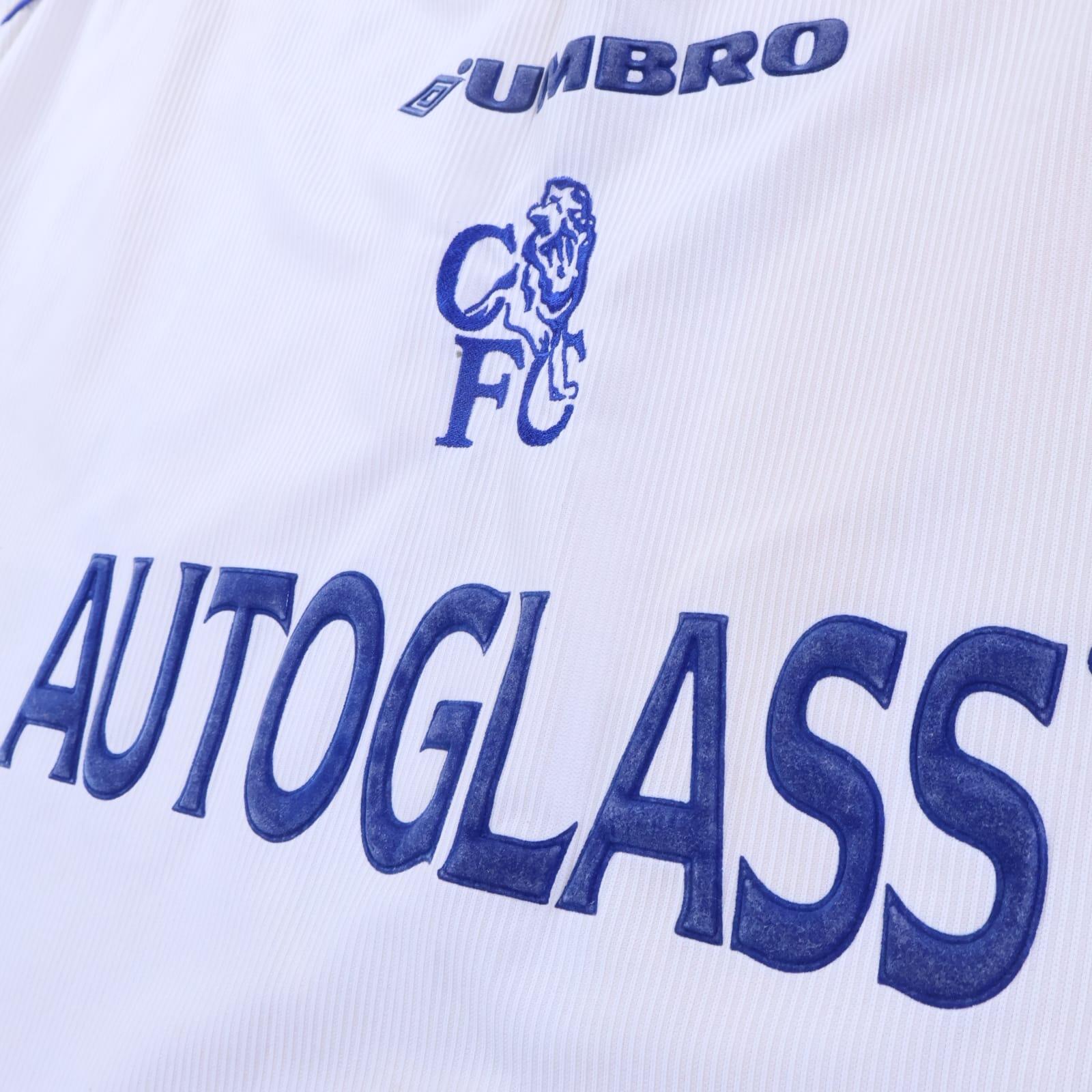 Chelsea Babayaro #3 1998/00 Away Pro Shirt - XL