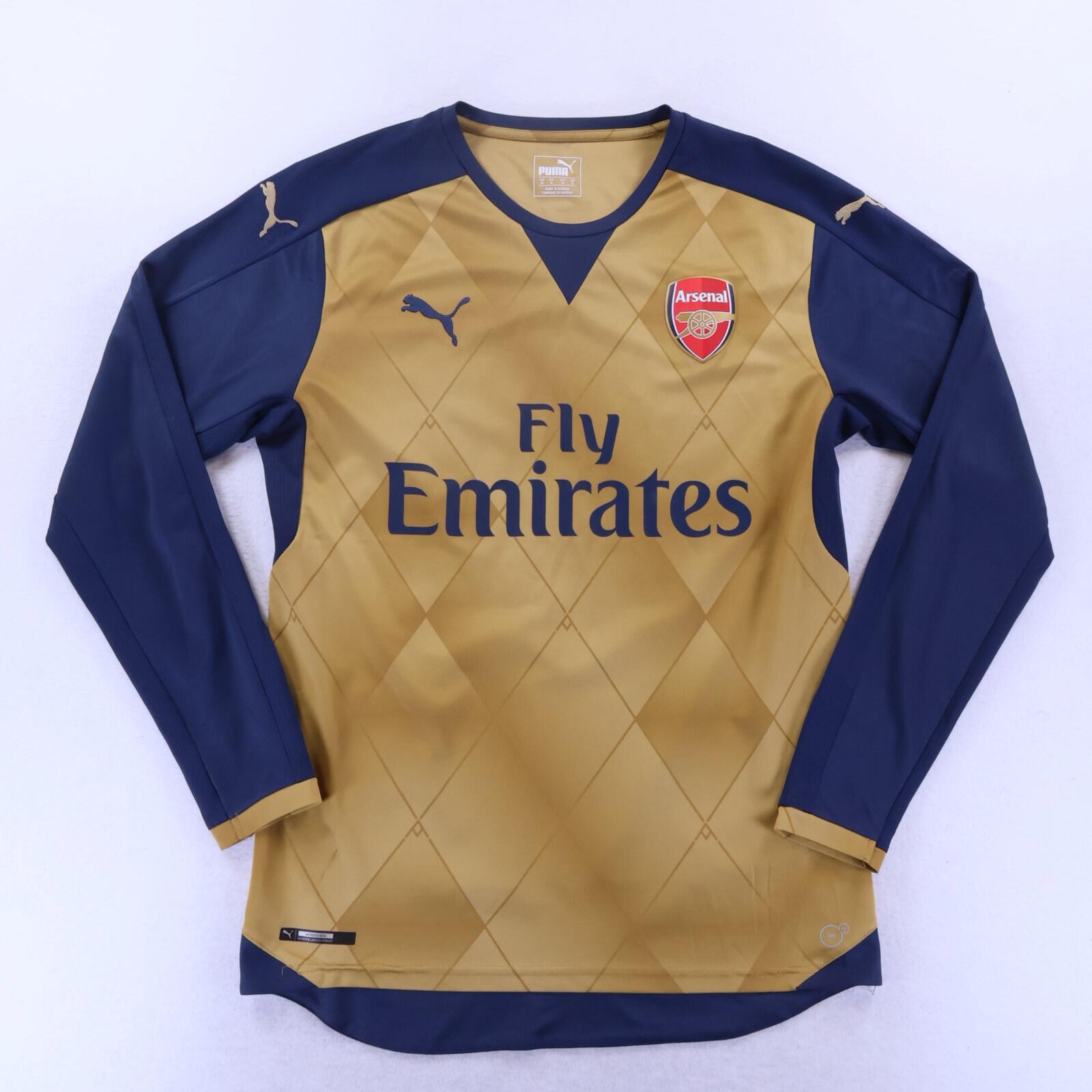 Arsenal S. Cazorla #19 2015/16 Longsleeve Player Issue - M