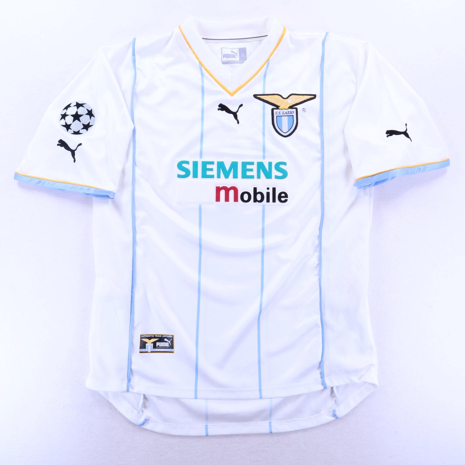 *MINT* S.S Lazio Crespo #10 2001/02 Away Shirt - XL