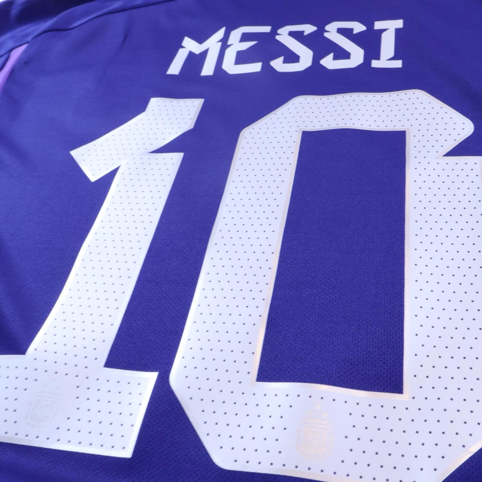 Argentina Messi #10 2022 World Cup Away - XL